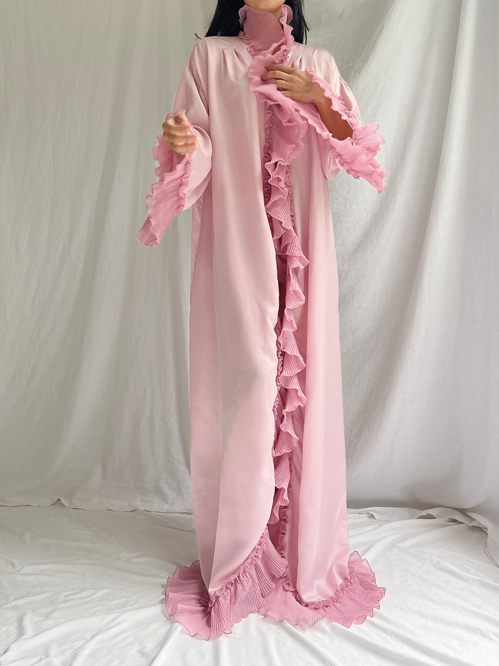 Vintage Lilac Mary McFadden Dressing Gown