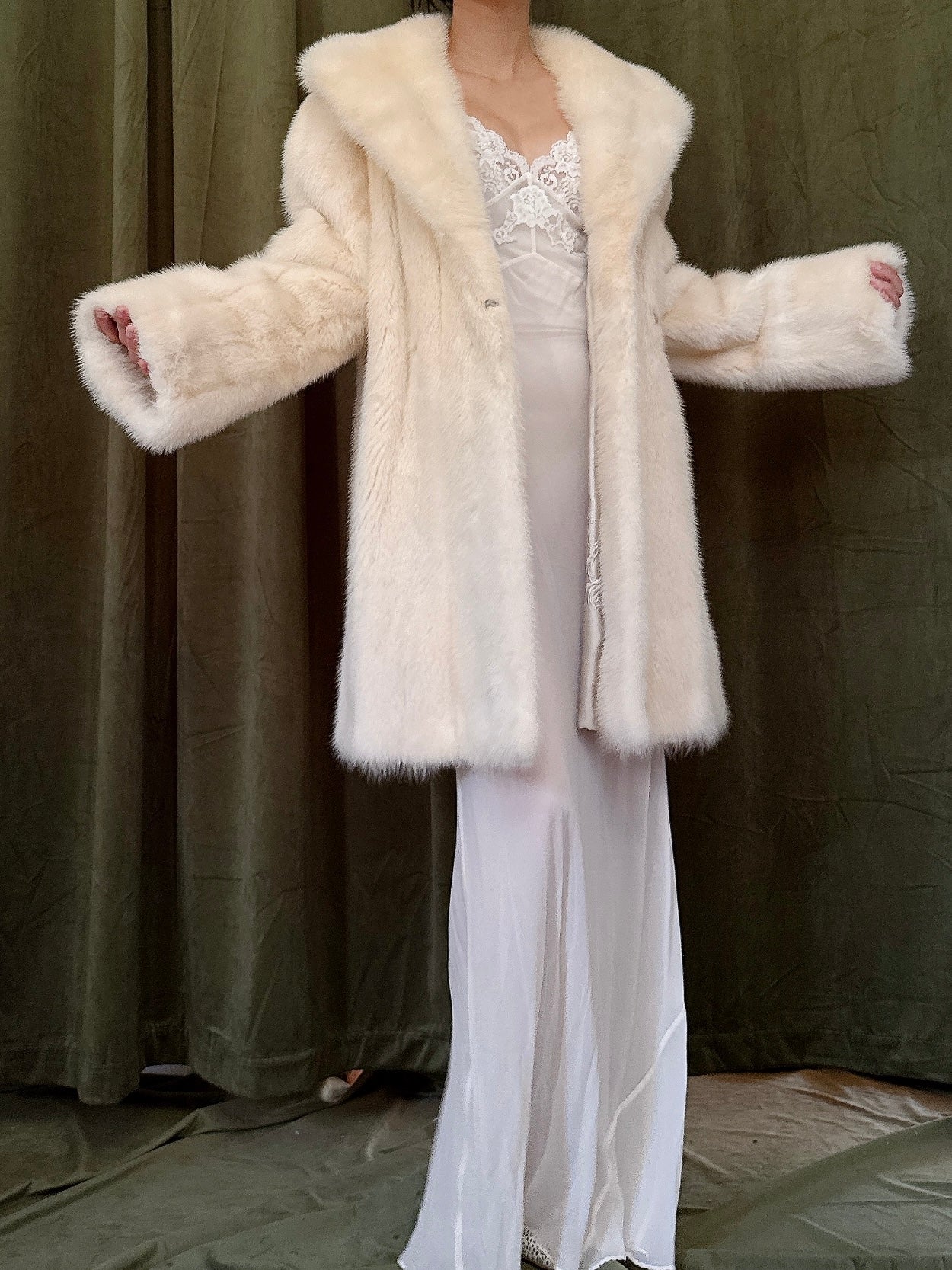 1950s Blonde Mink Jacket - M