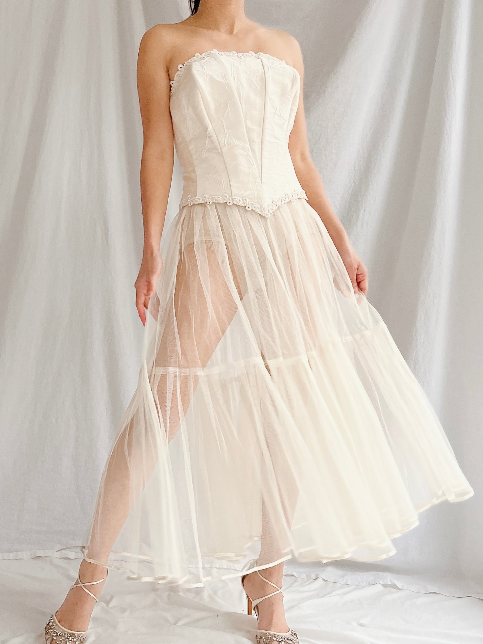 Vintage Tulle Skirt - S-M