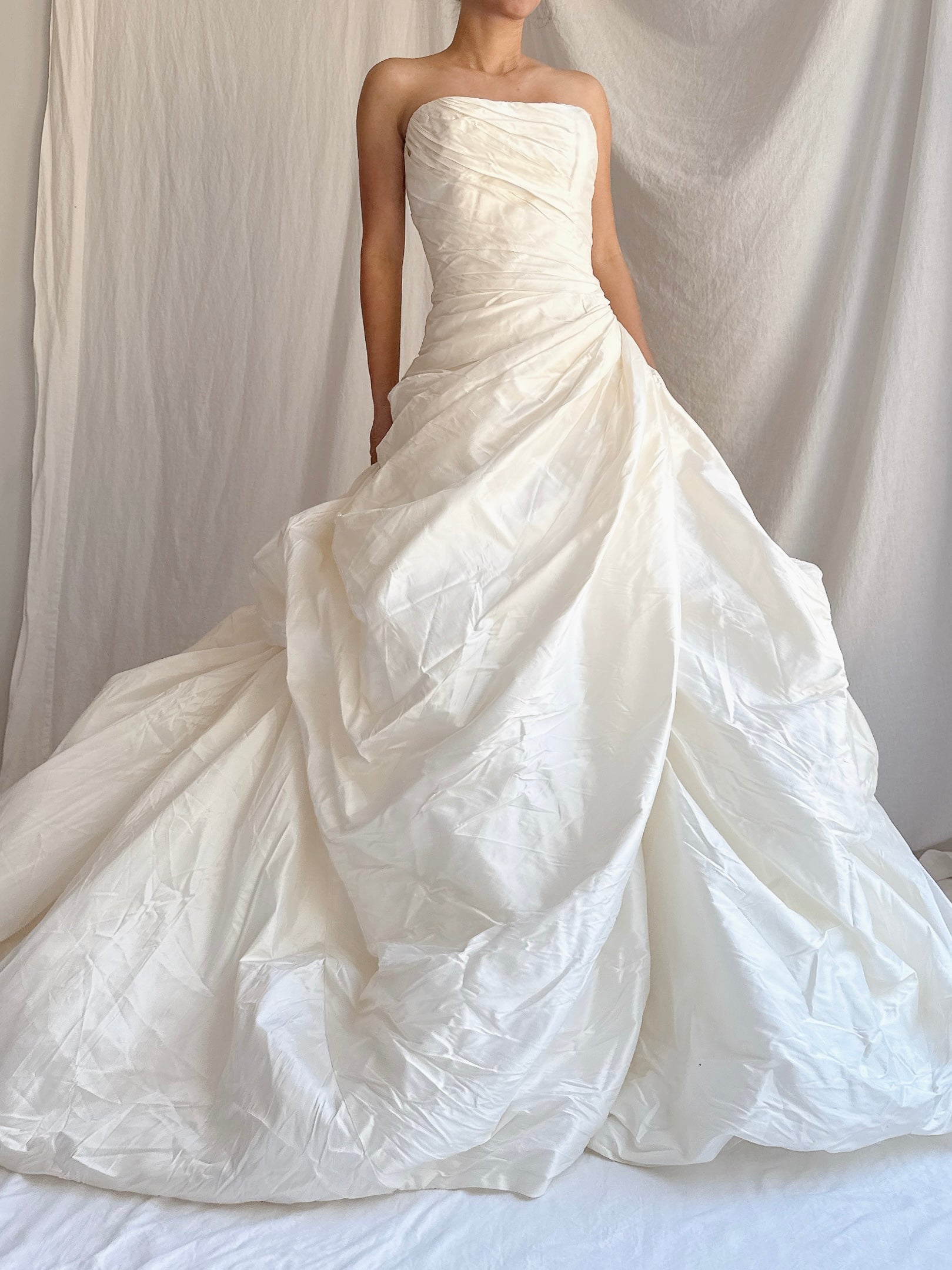Vintage Enzoani Silk Draped Gown - M/8