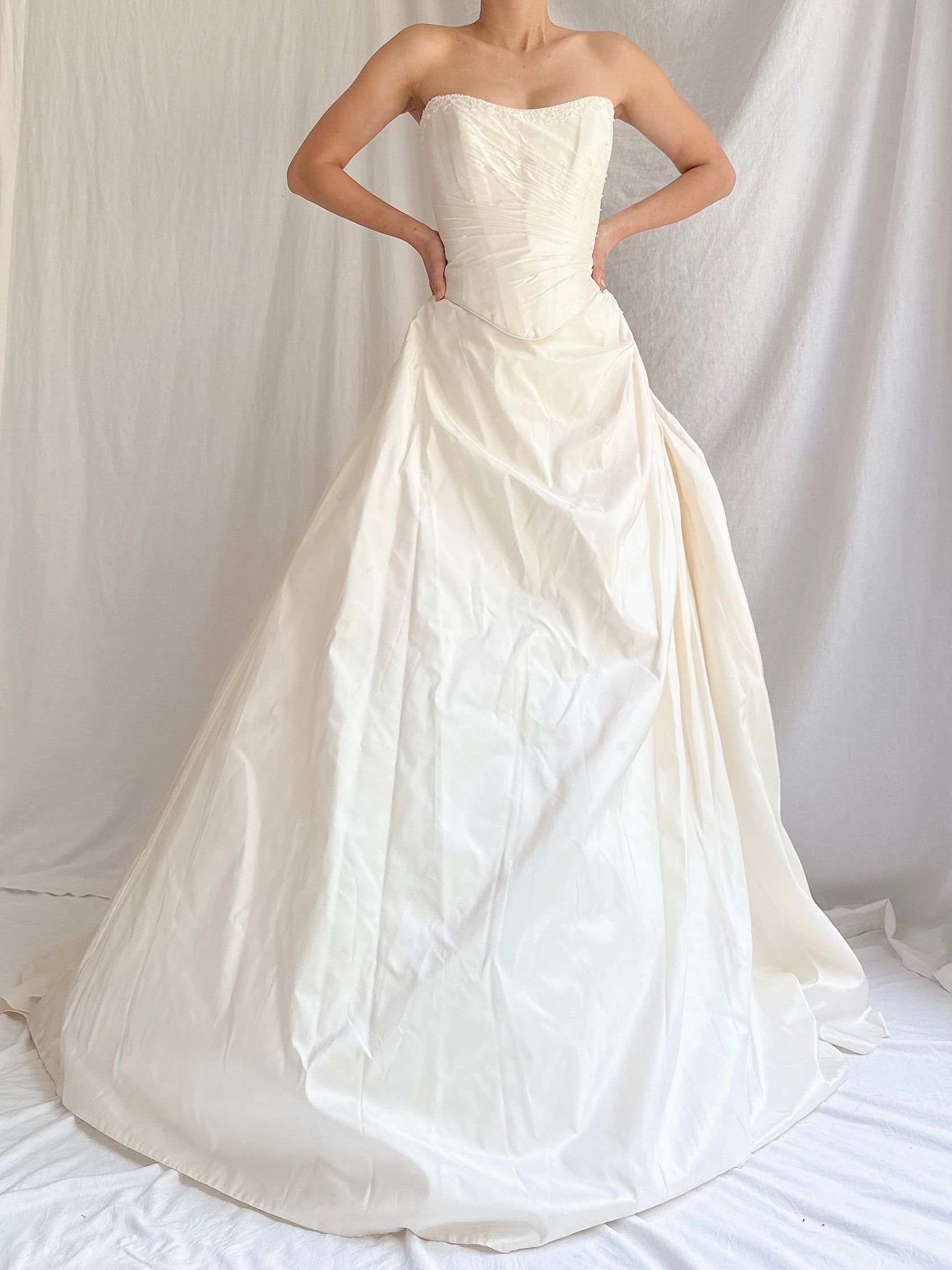 RESERVED Vintage Silk 2-Piece Set - M
