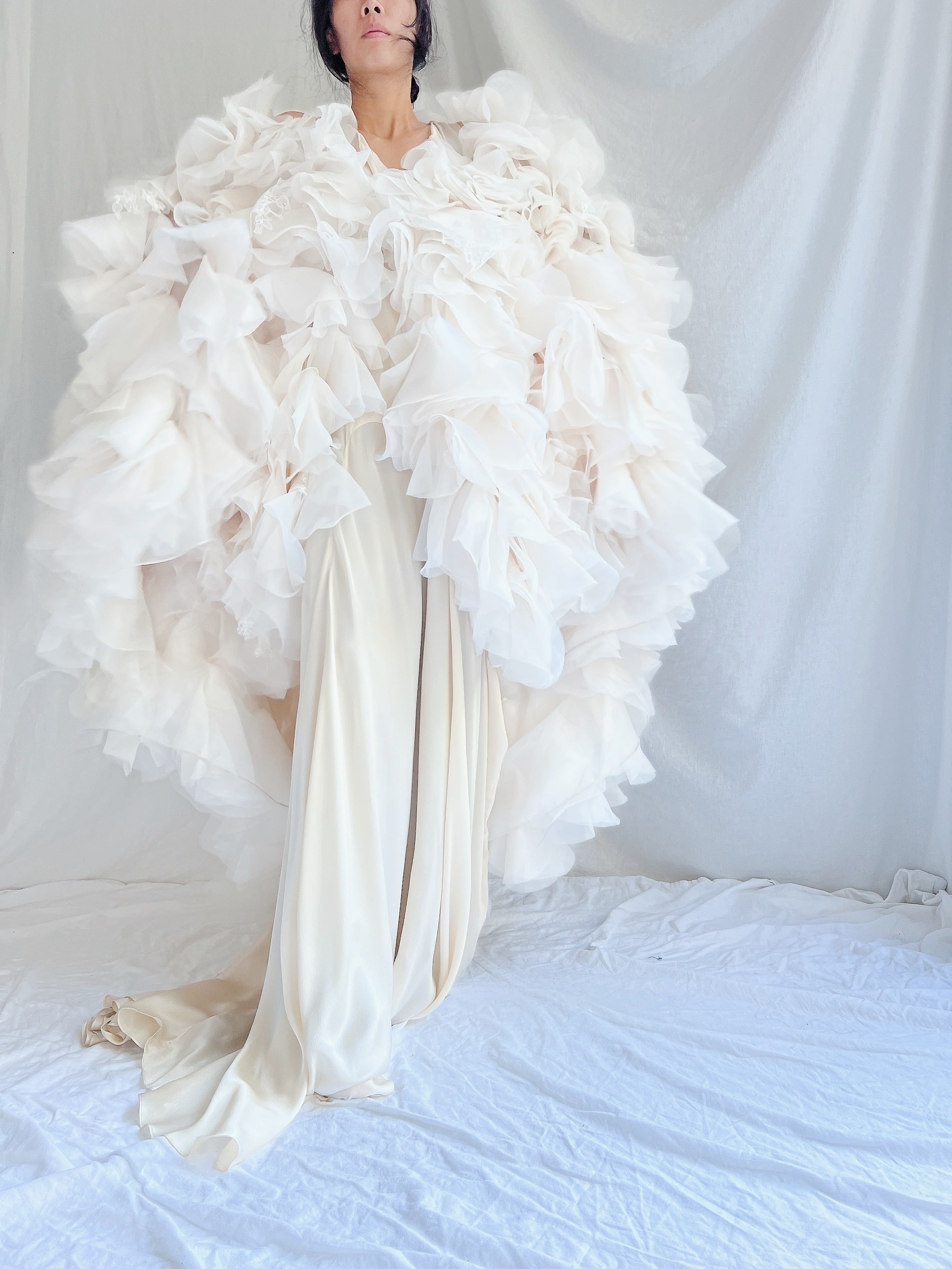 Organza and Lace Cape - OSFM
