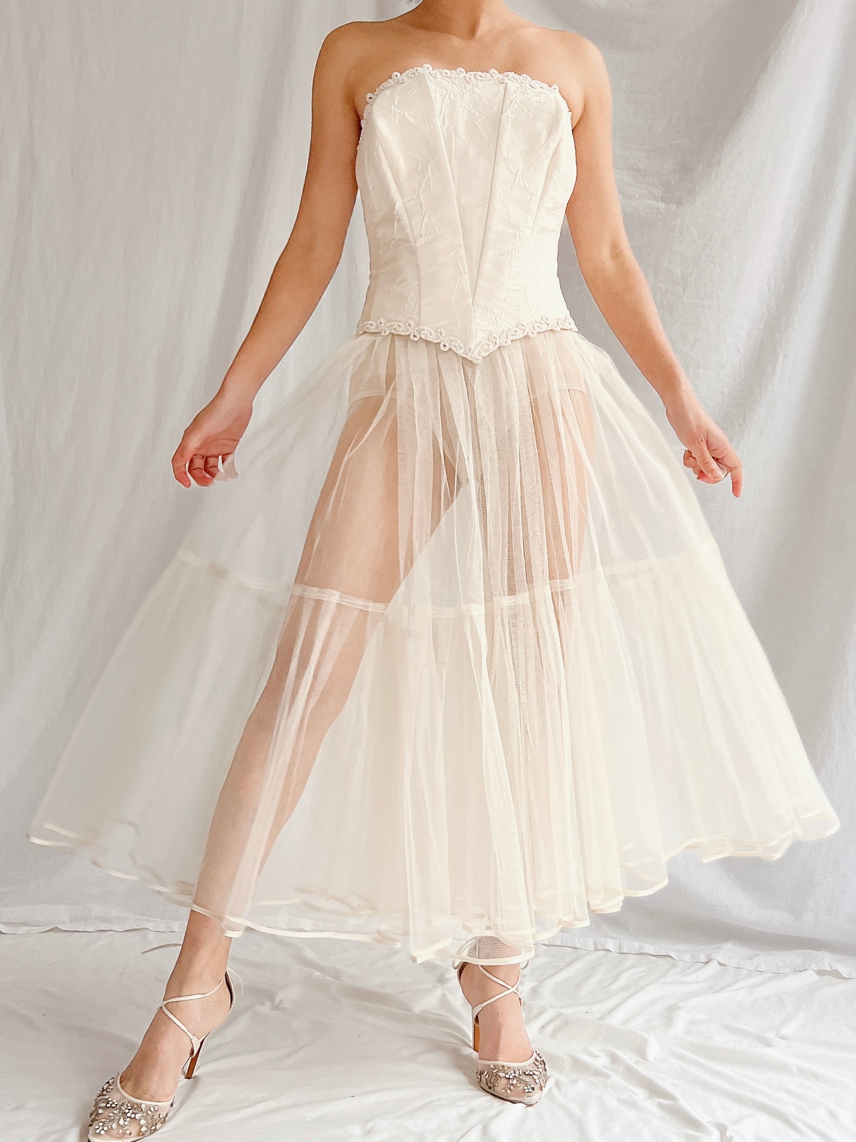 Vintage Tulle Skirt - S-M