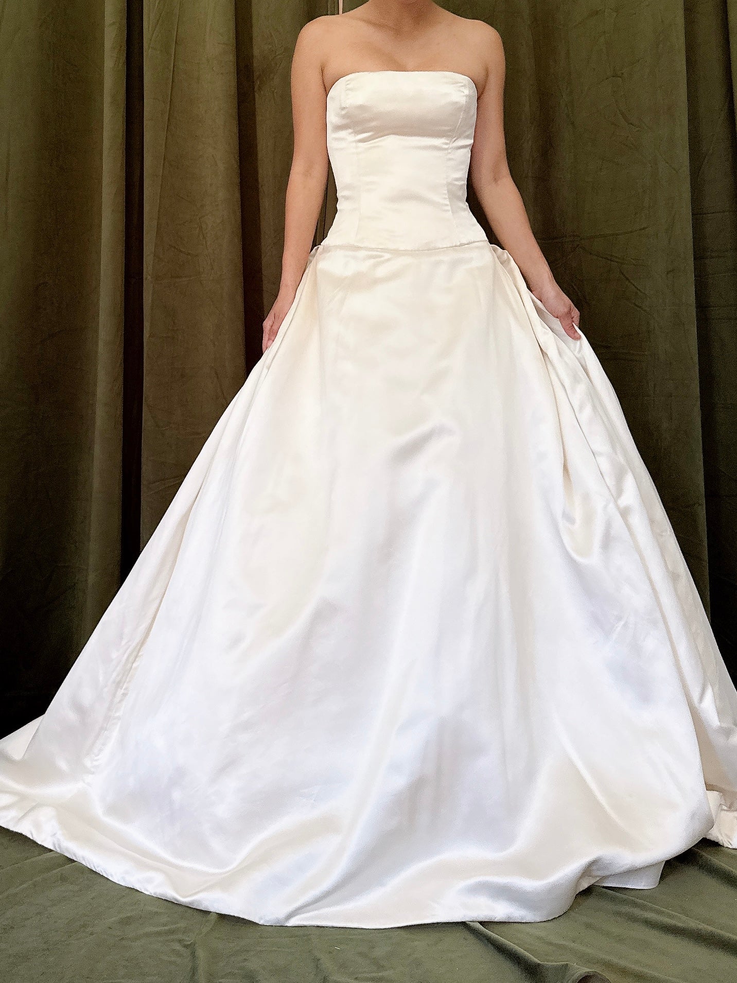 1990s Reem Acra Silk/Satin Gown - M/8