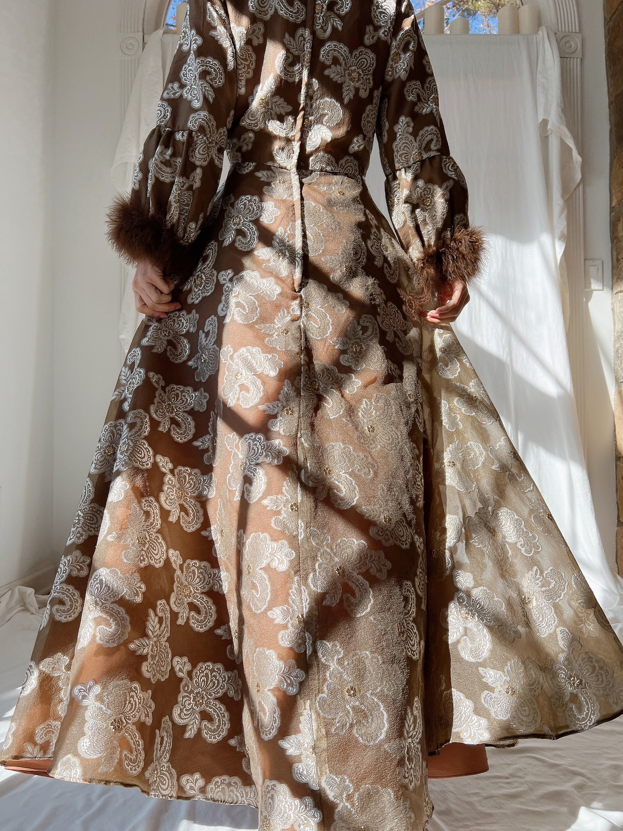 1960s Lurex 2 Piece Ensemble - M
