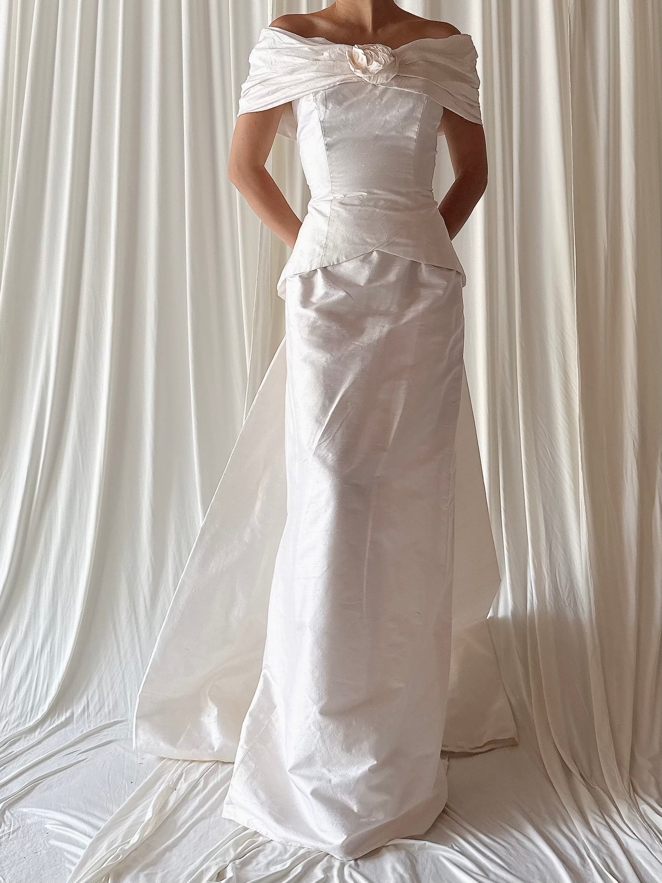 1980s Silk 2 Piece Set - M