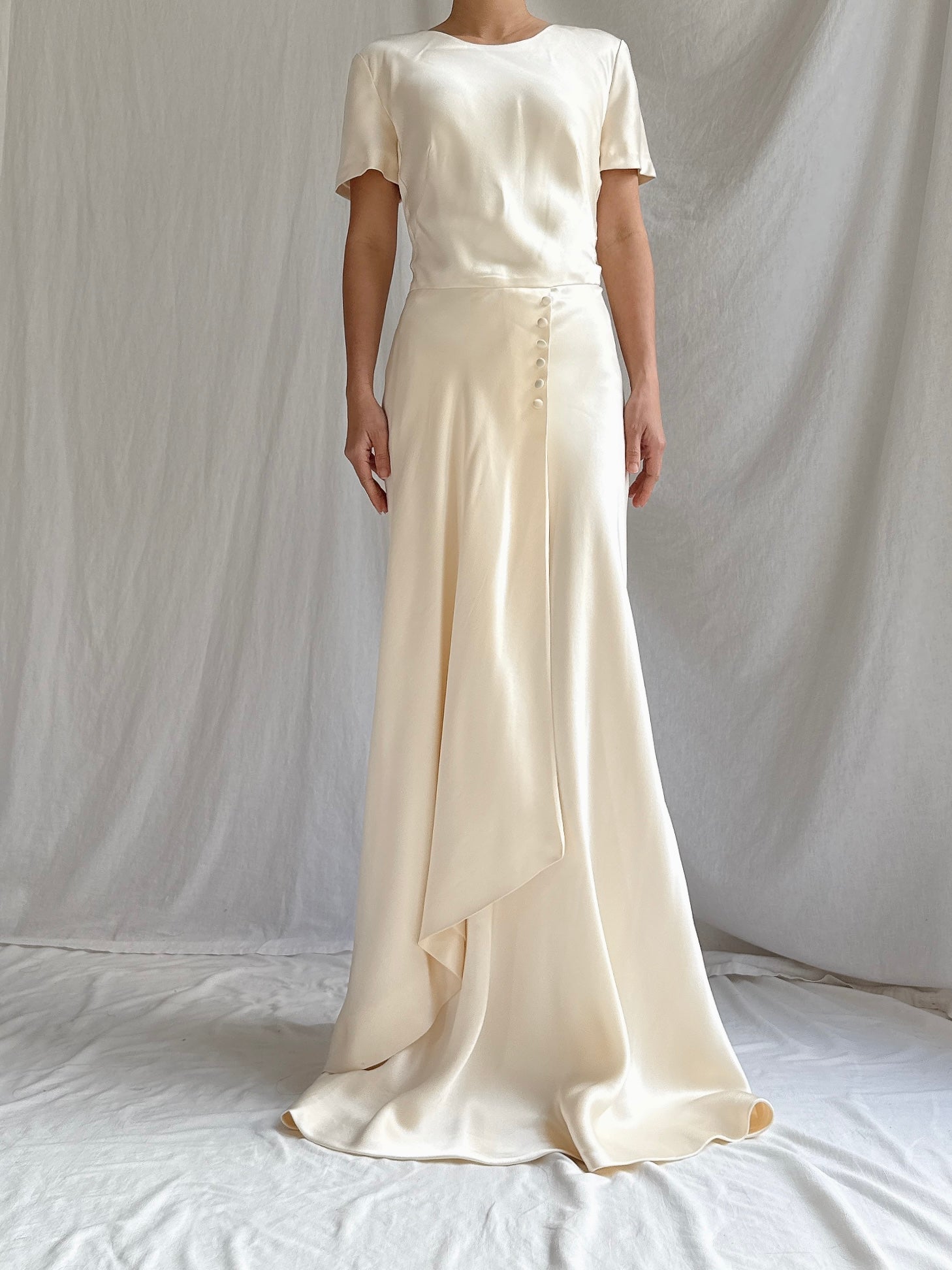 1990s Lagerfeld (Chanel) Silk Gown - FR 40