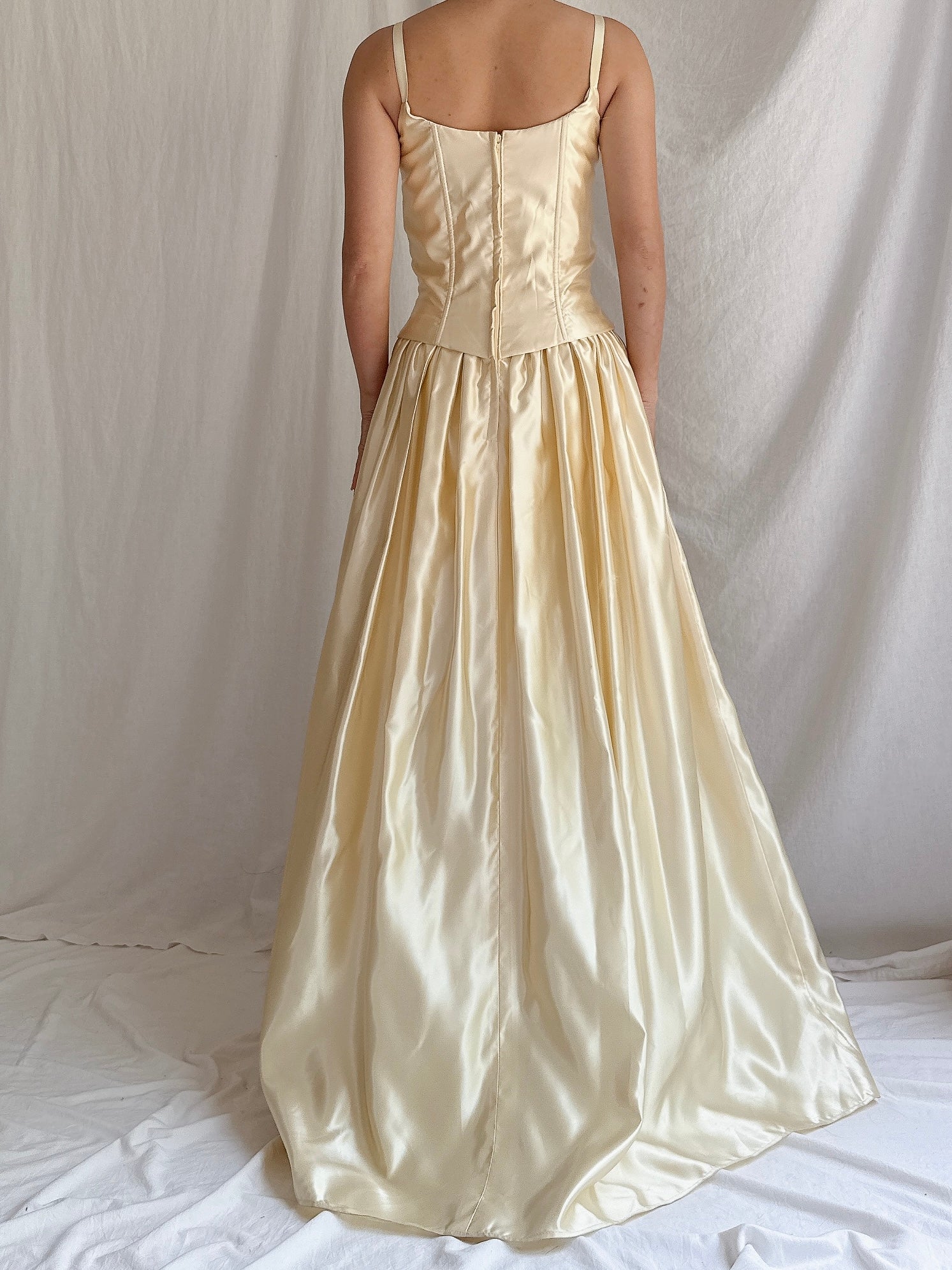 Vintage Gunne Sax Yellow Gown - S/4