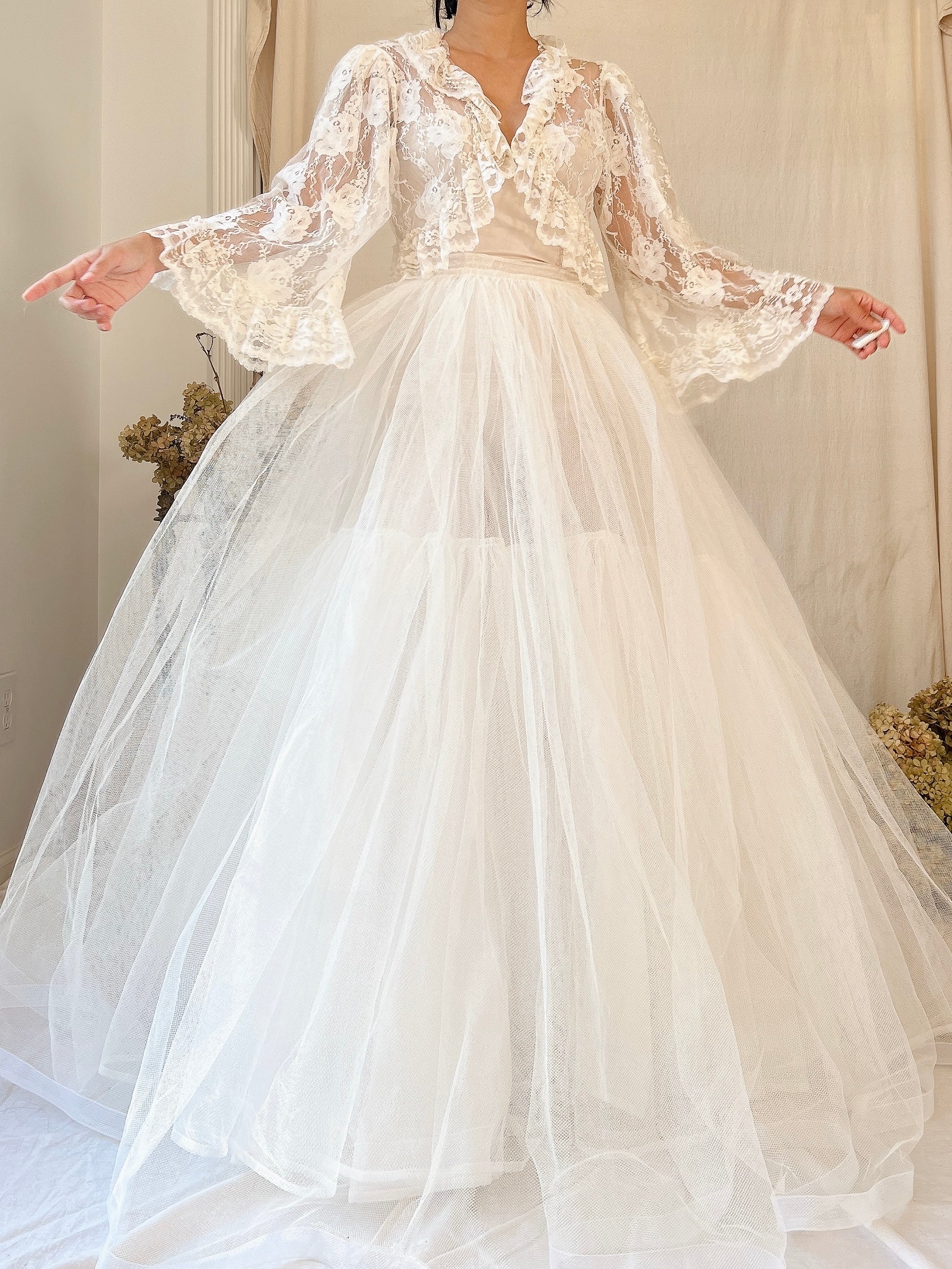 Vintage Tulle Skirt - OSFM