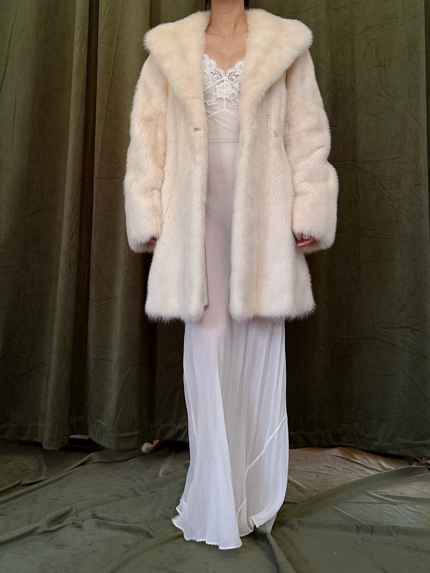 1950s Blonde Mink Jacket - M