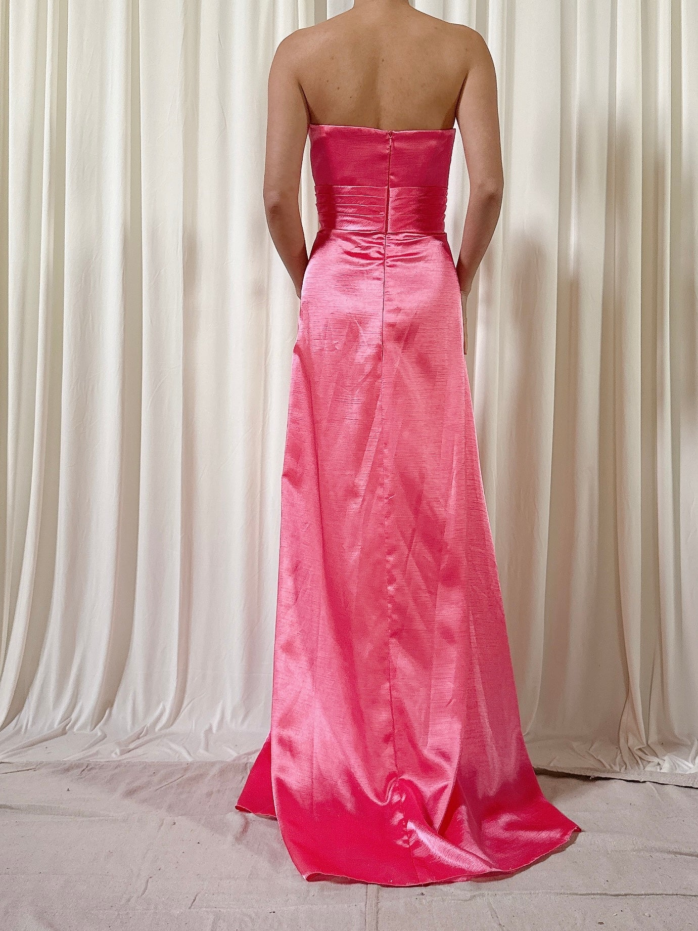 Vintage Couture Club Pink Dress - Size 18