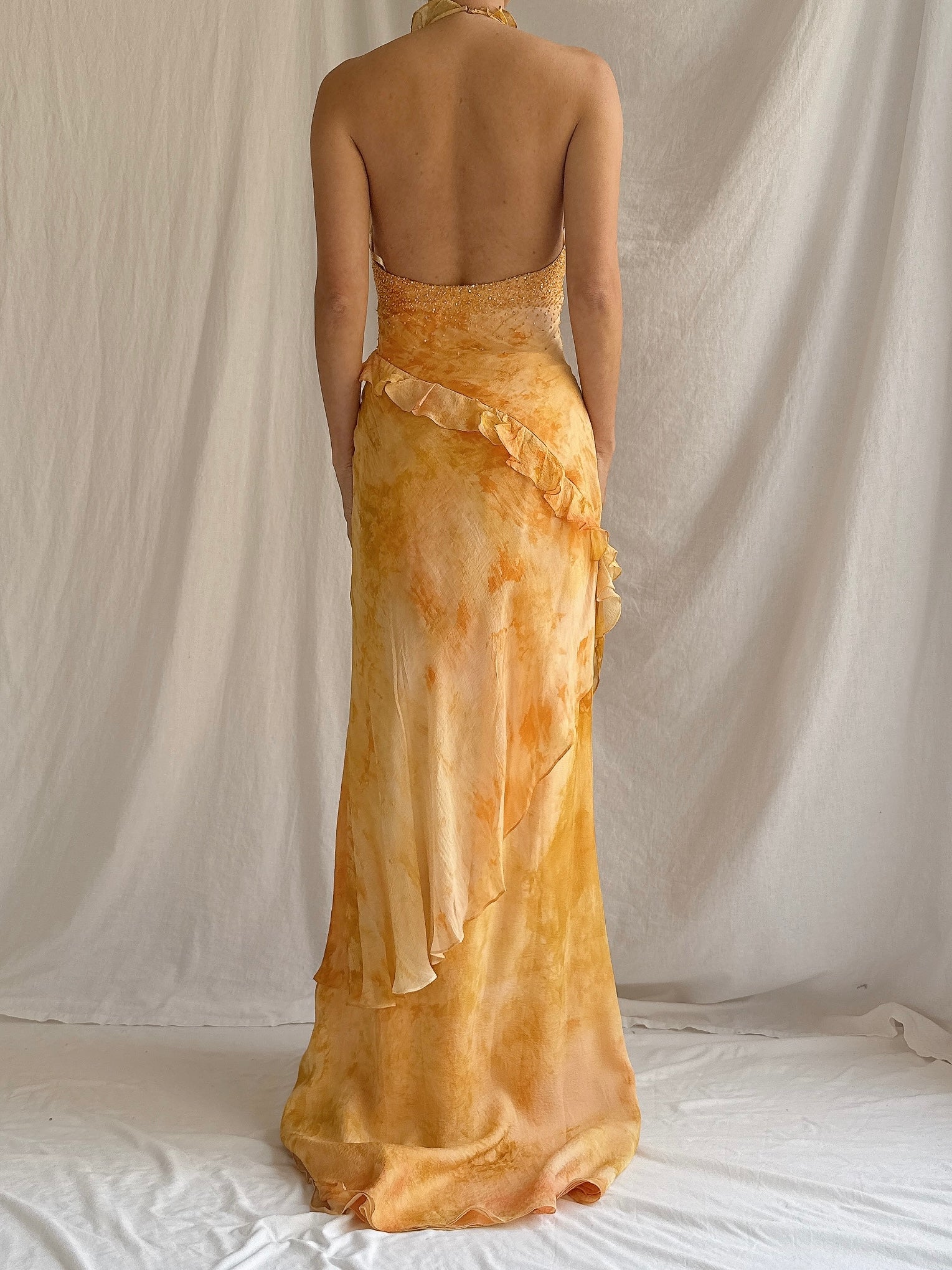 Vintage Silk YSA Makino Gown - S/M