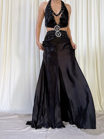 Vintage Gatti Nolli Black Dress - IT 42