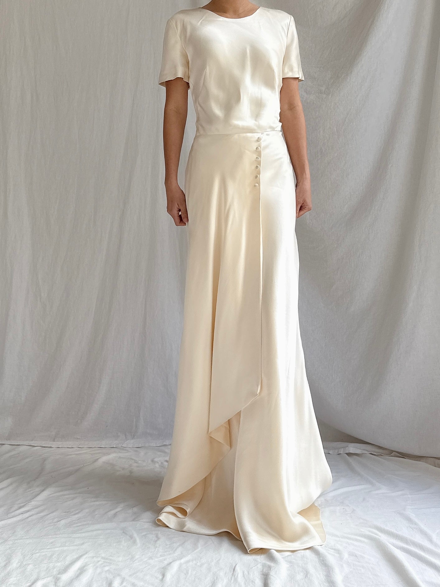 1990s Lagerfeld (Chanel) Silk Gown - FR 40