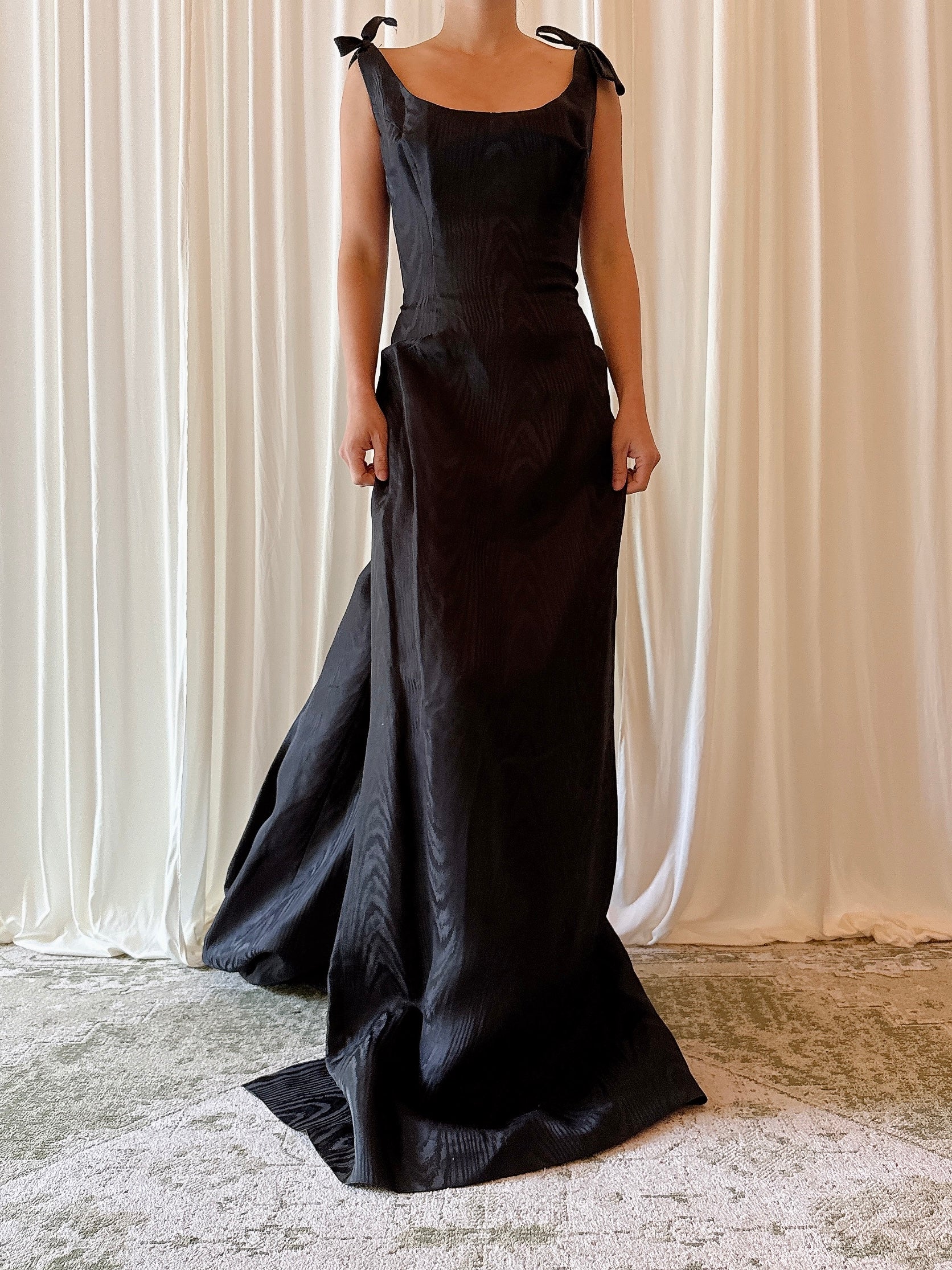 Vintage Belleville Sassoon Black Dress - UK 14