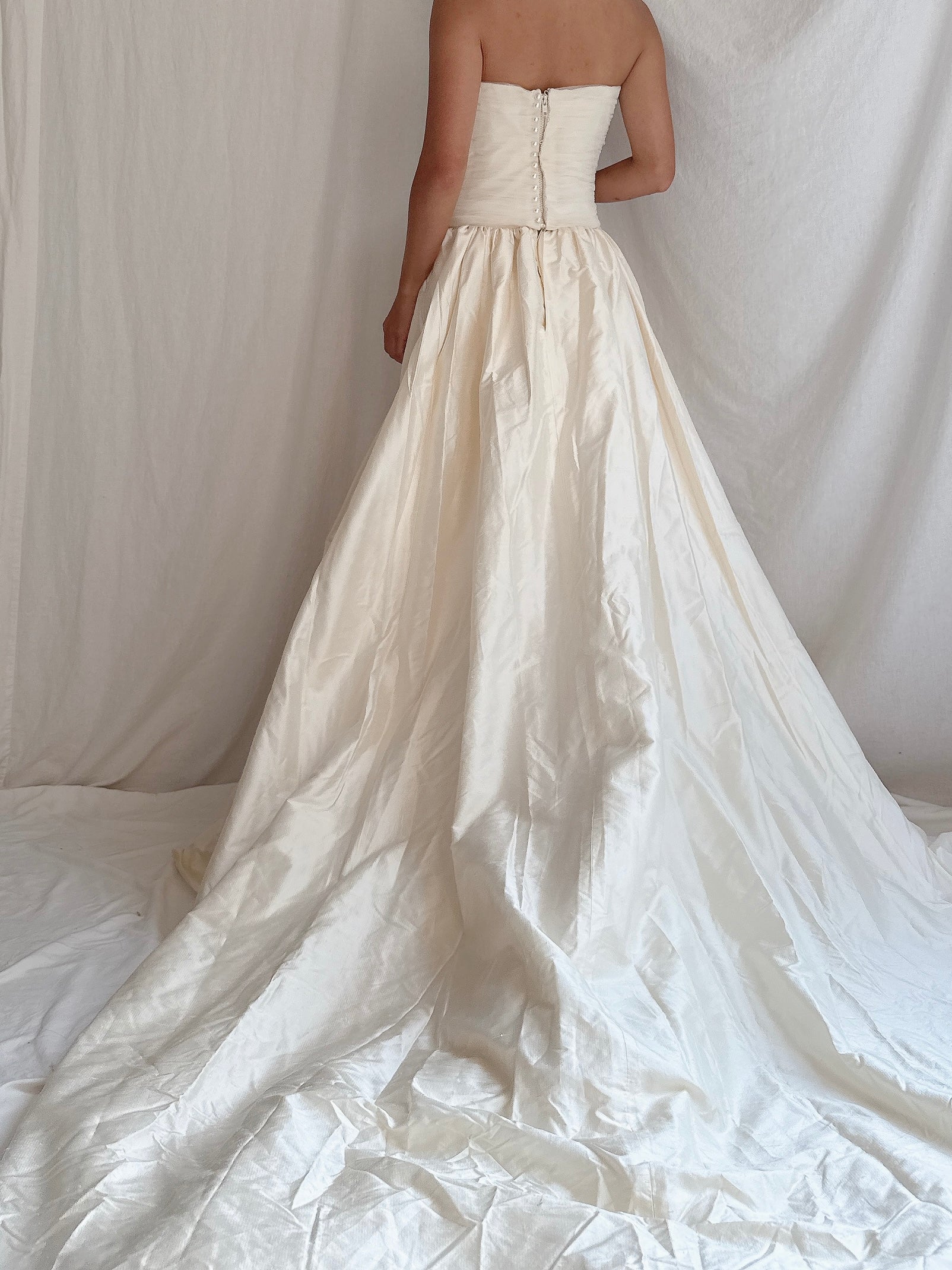 1990s 2-Piece Silk Set - M/8