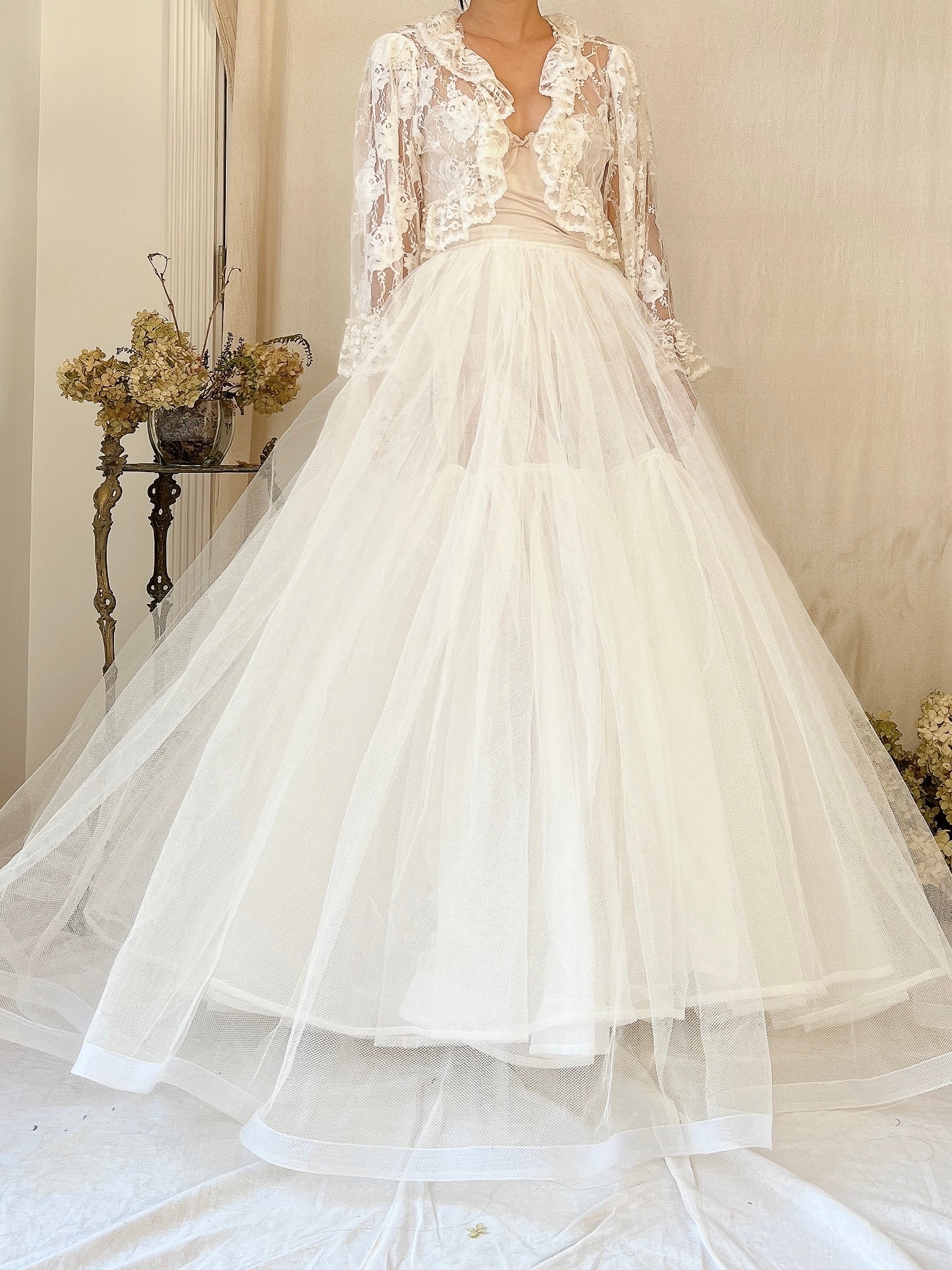 Vintage Tulle Skirt - OSFM