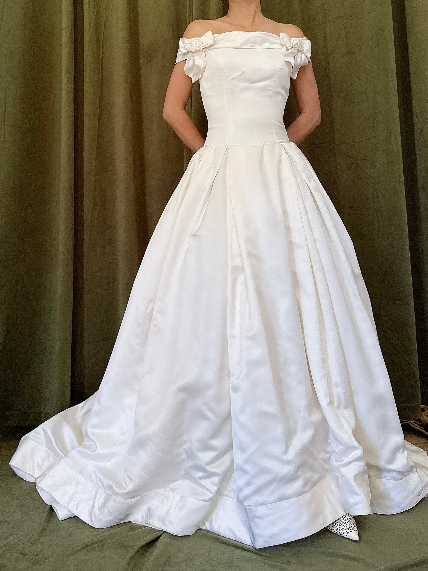 Vintage Vera Wang Silk Gown - S