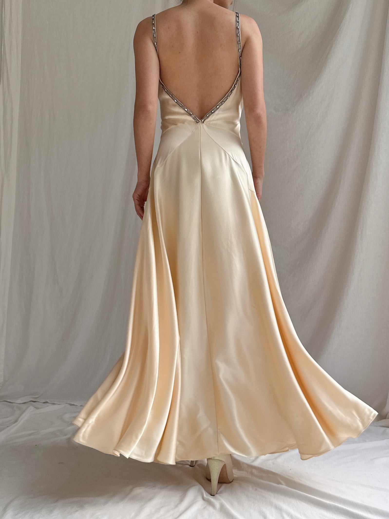Vintage Chloe Silk Gown - S