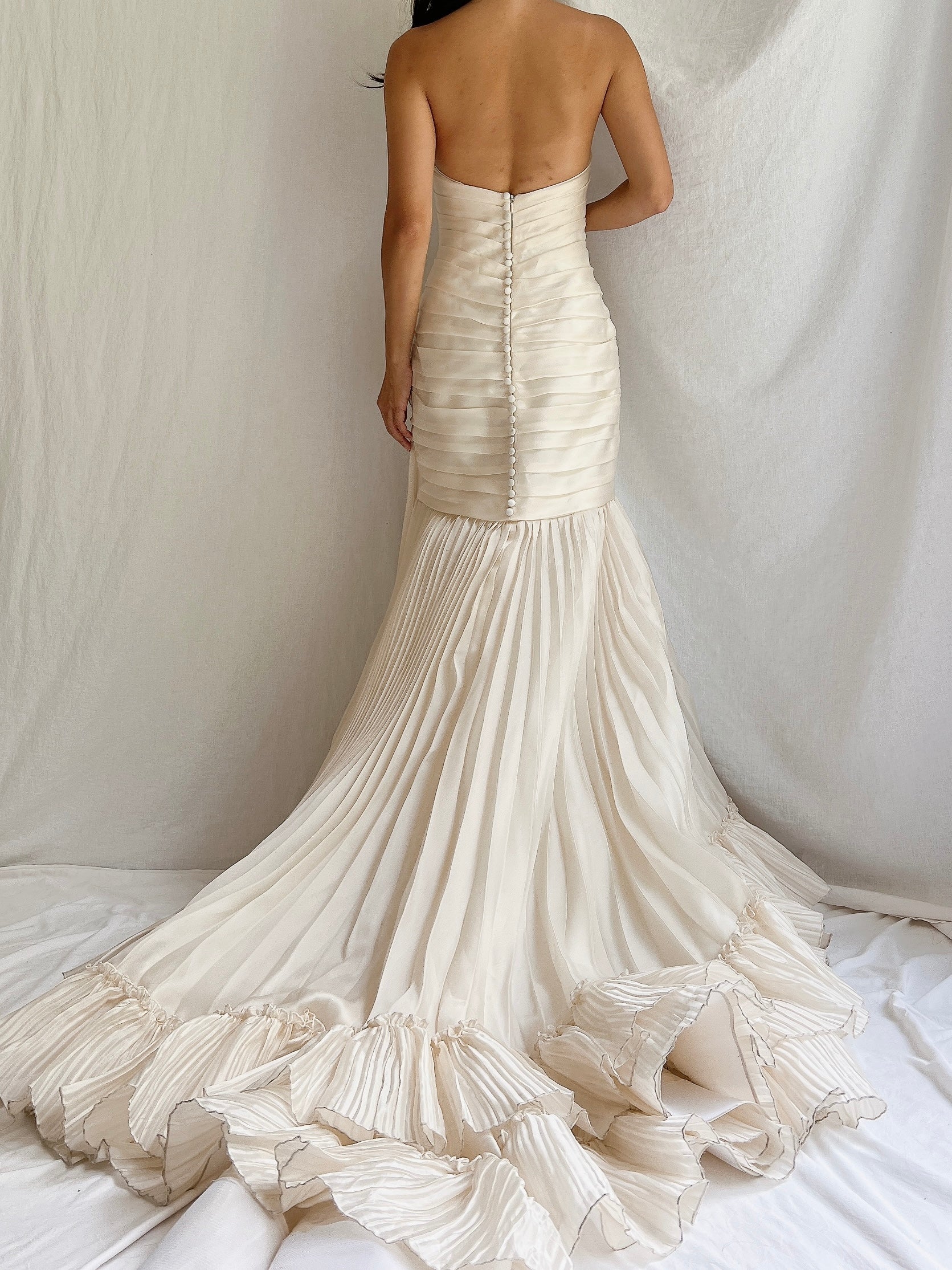 Liancarlo Couture Silk Organza Gown - S/6