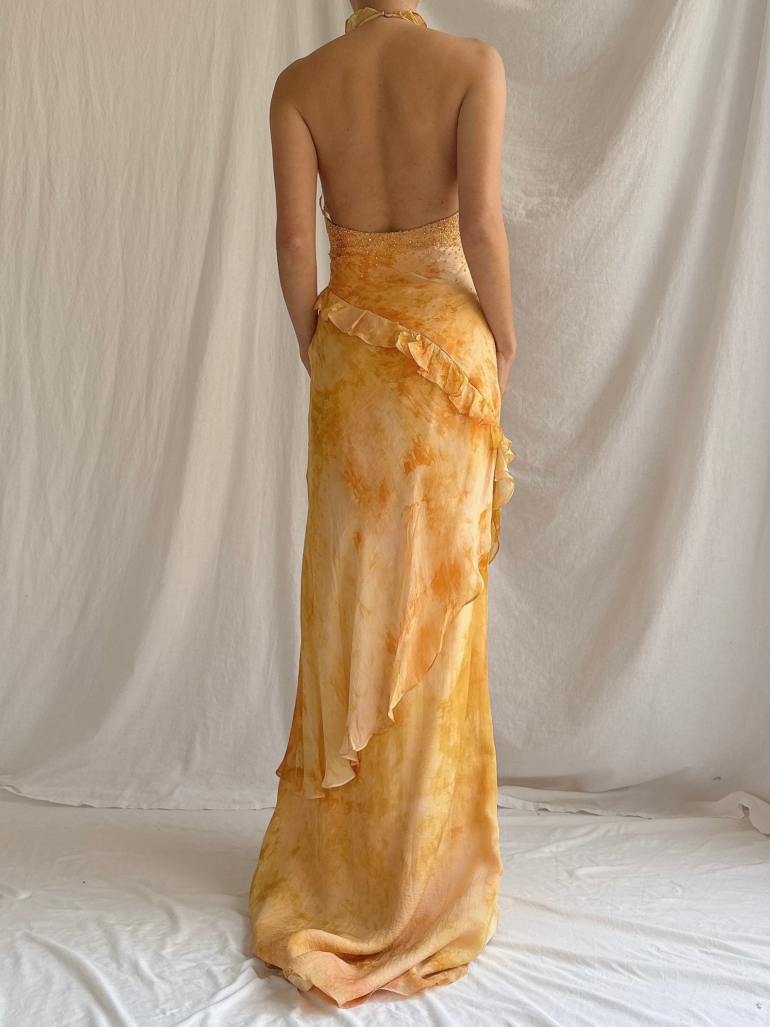Vintage Silk YSA Makino Gown - S/M