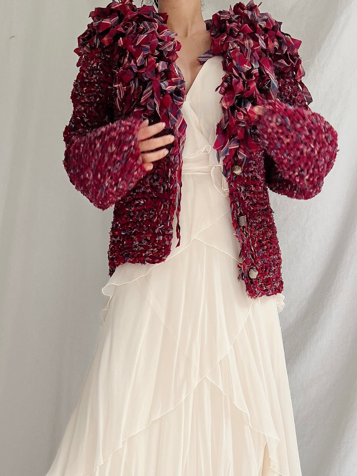 Vintage Ribbon Jacket - S