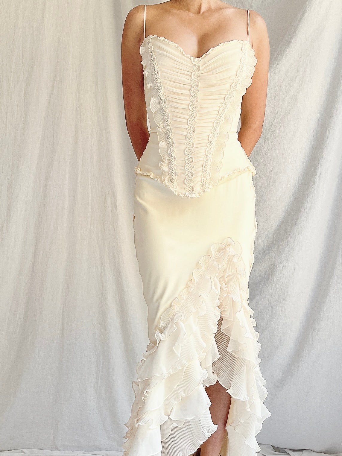 Vintage Catwalk Collection Corset Dress - One Size