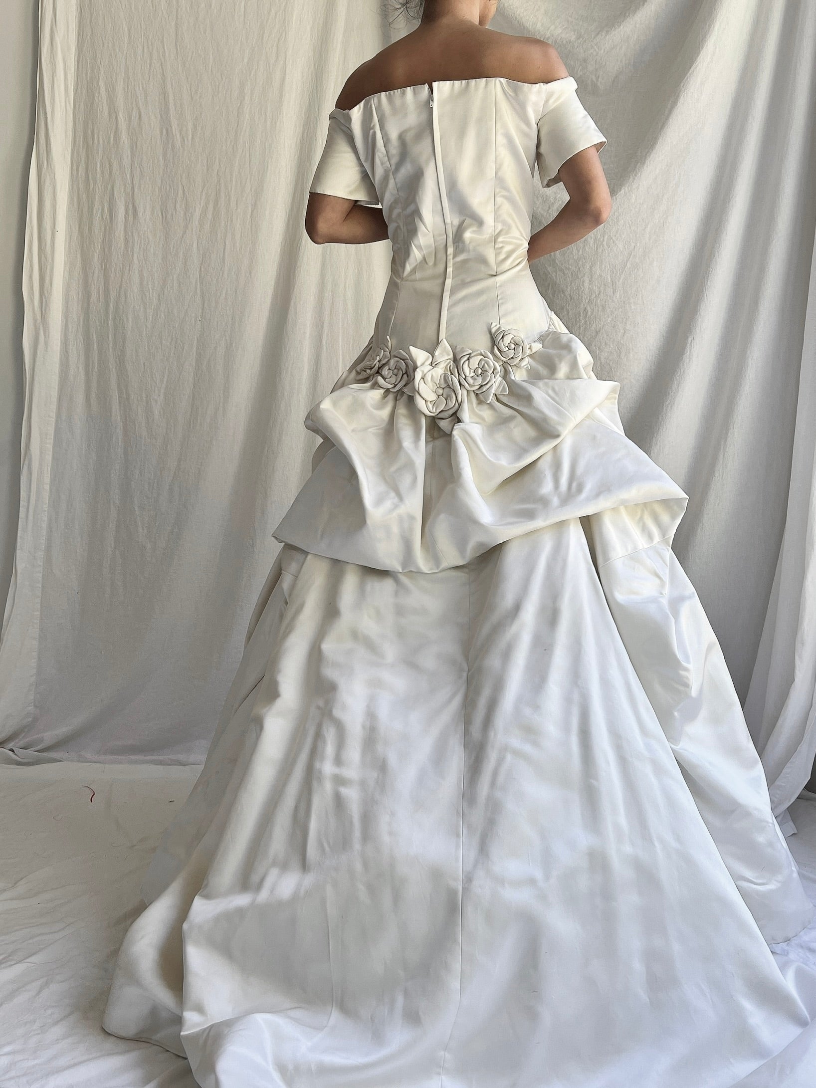 Vintage Scaasi Silk Gown - M/8