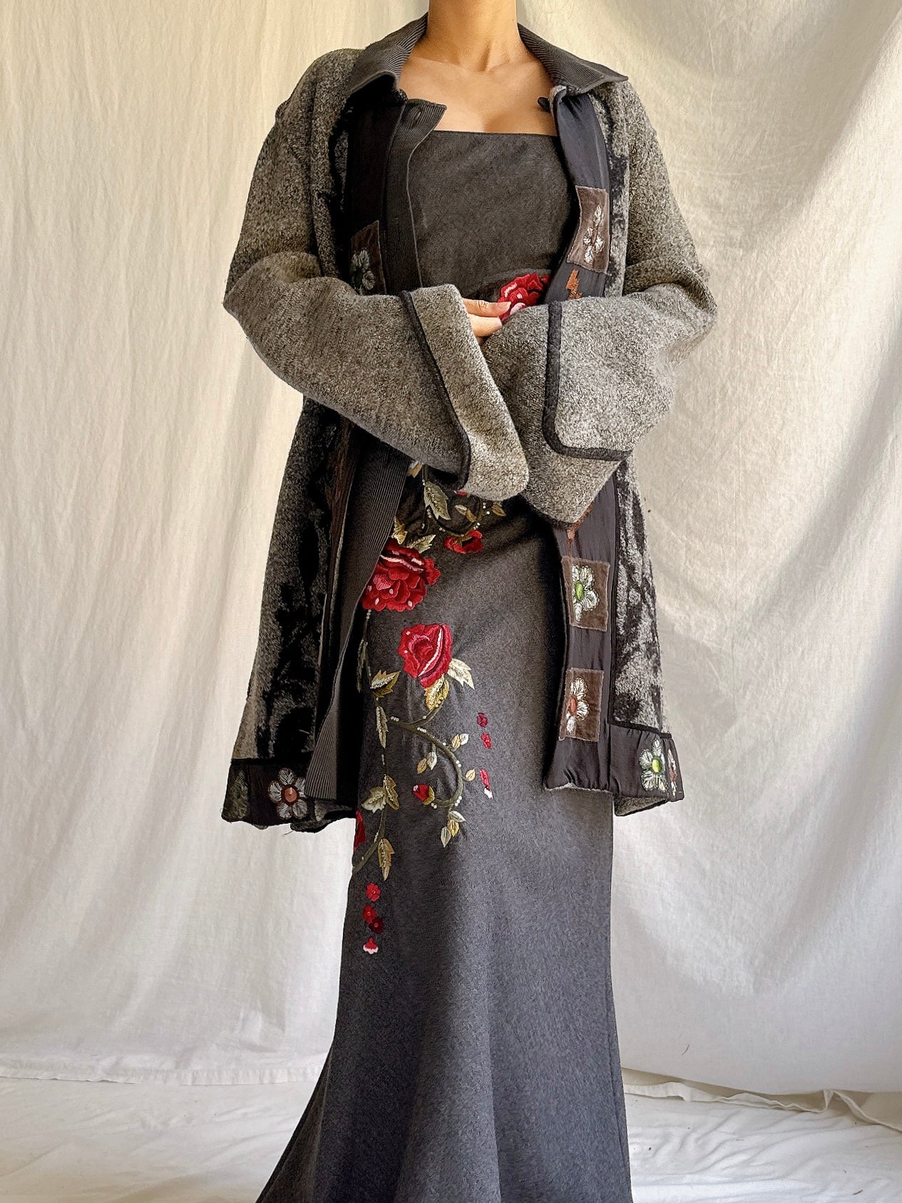 Vintage Ernestina Cerini Italy Wool Jacket - M/L IT48