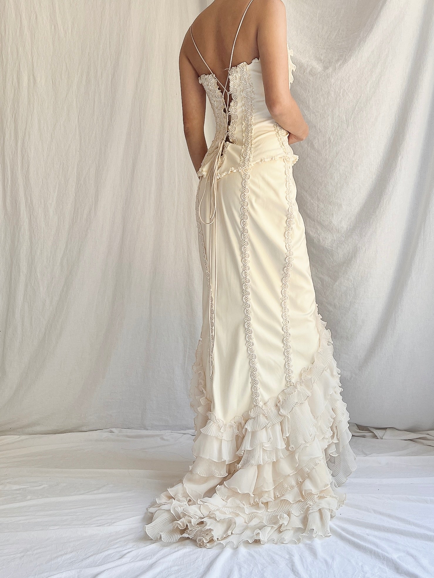 Vintage Catwalk Collection Corset Dress - One Size