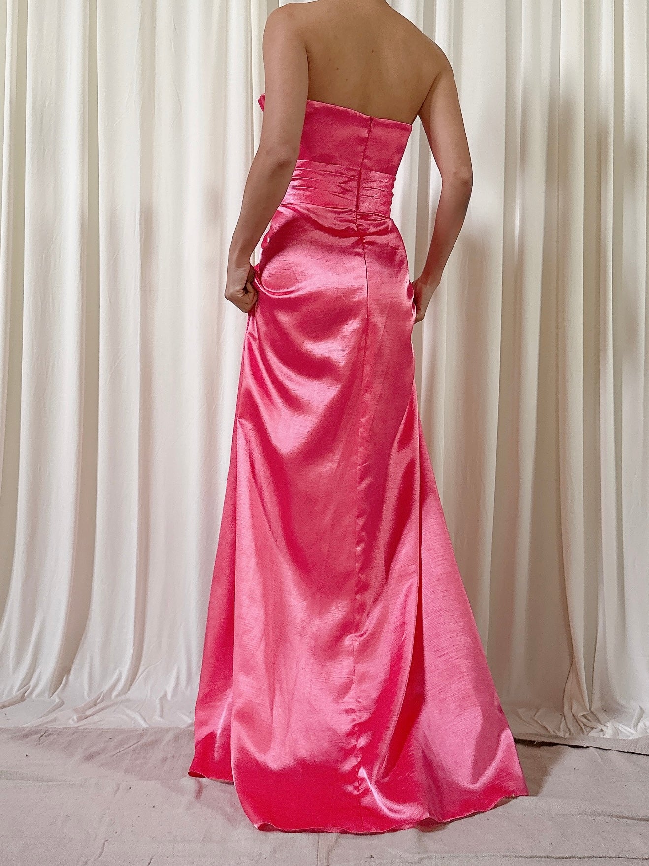 Vintage Couture Club Pink Dress - Size 18