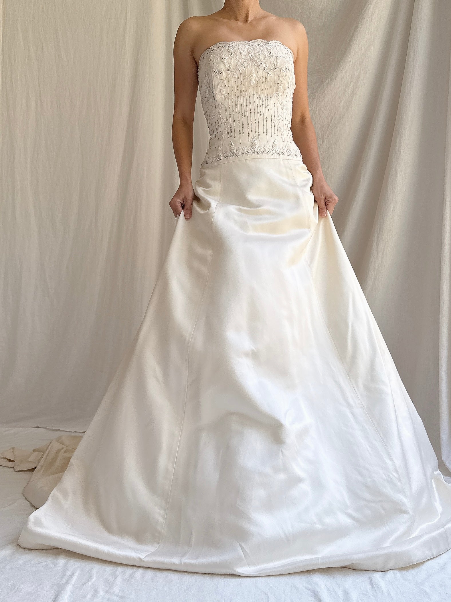 Vintage Jim Hjelm Silk Gown - M/8
