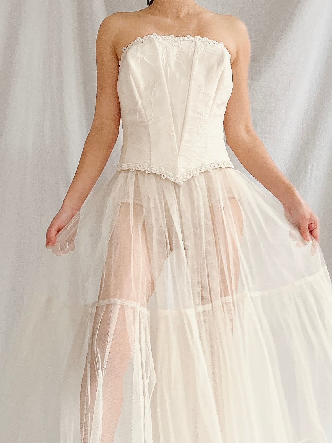 Vintage Tulle Skirt - S-M