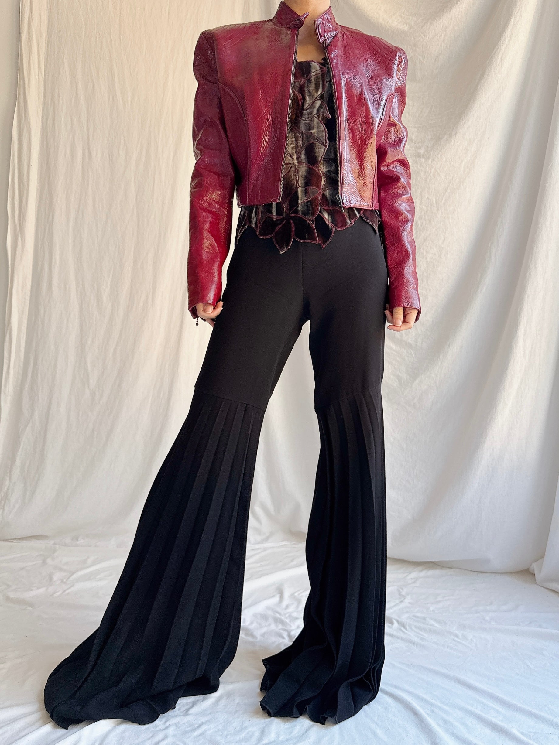Vintage Sophie Sitbon Paris Leather Jacket - S