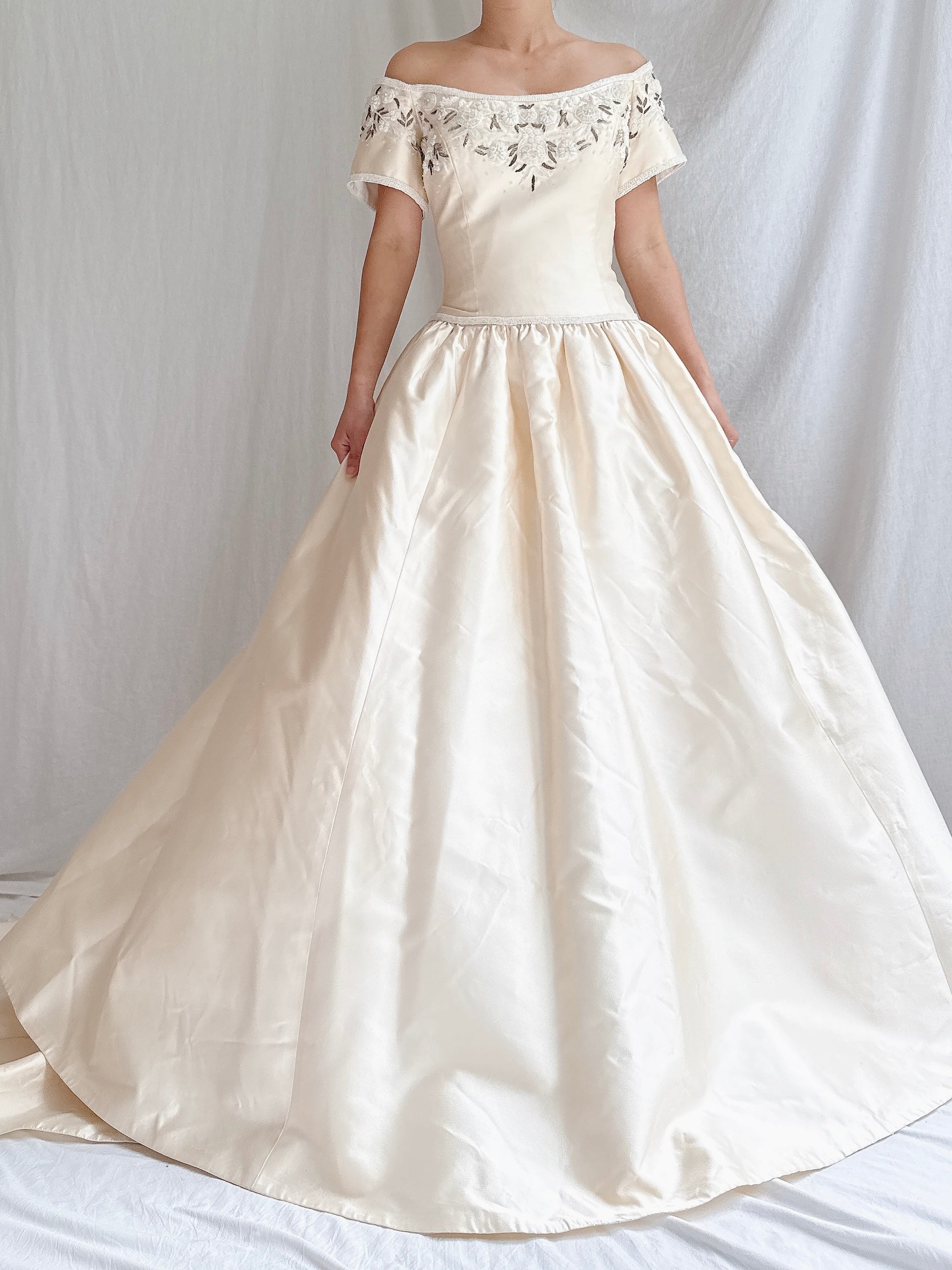 Vintage Richard Glassgow Silk Gown - S/6