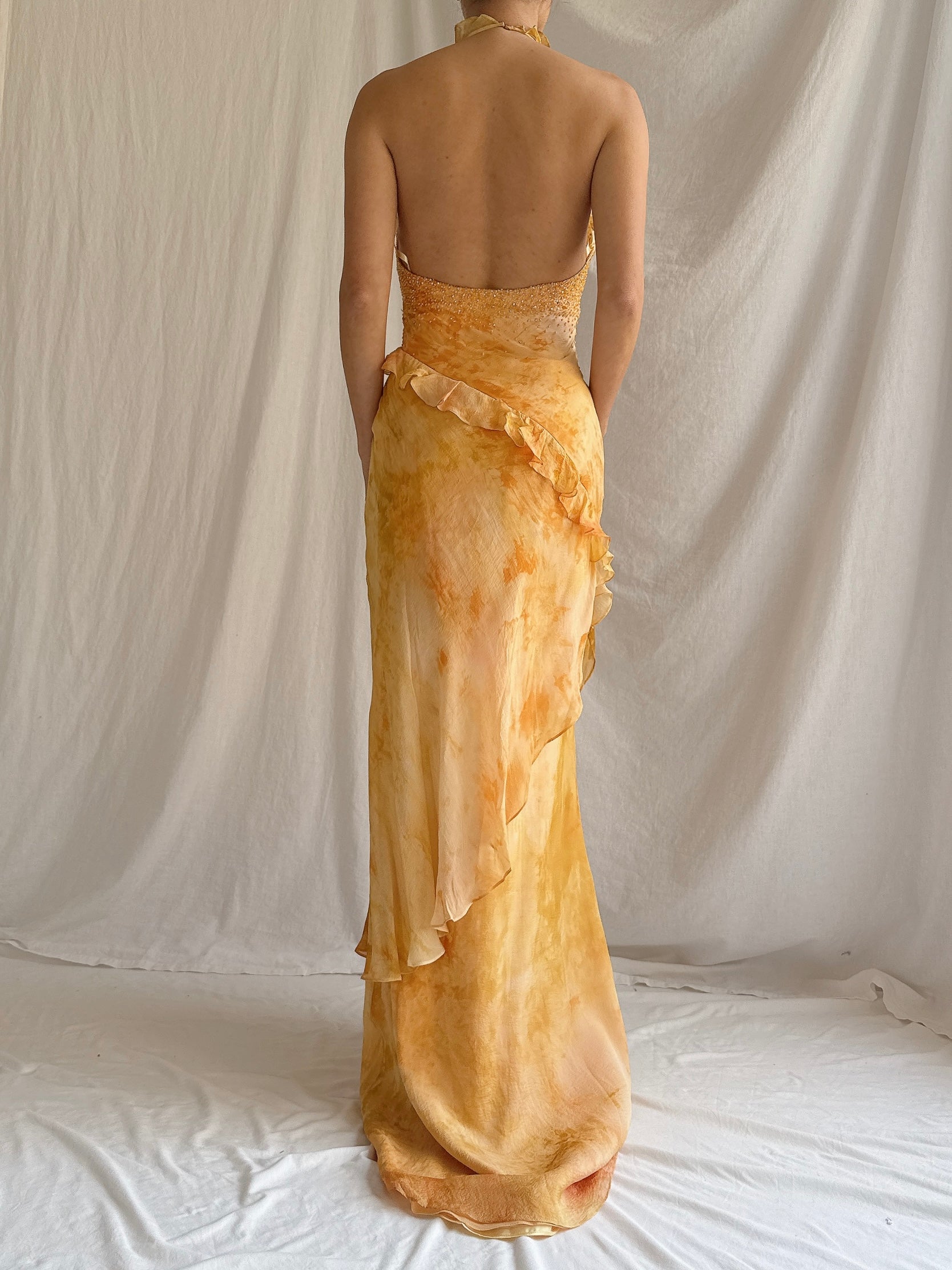 Vintage Silk YSA Makino Gown - S/M