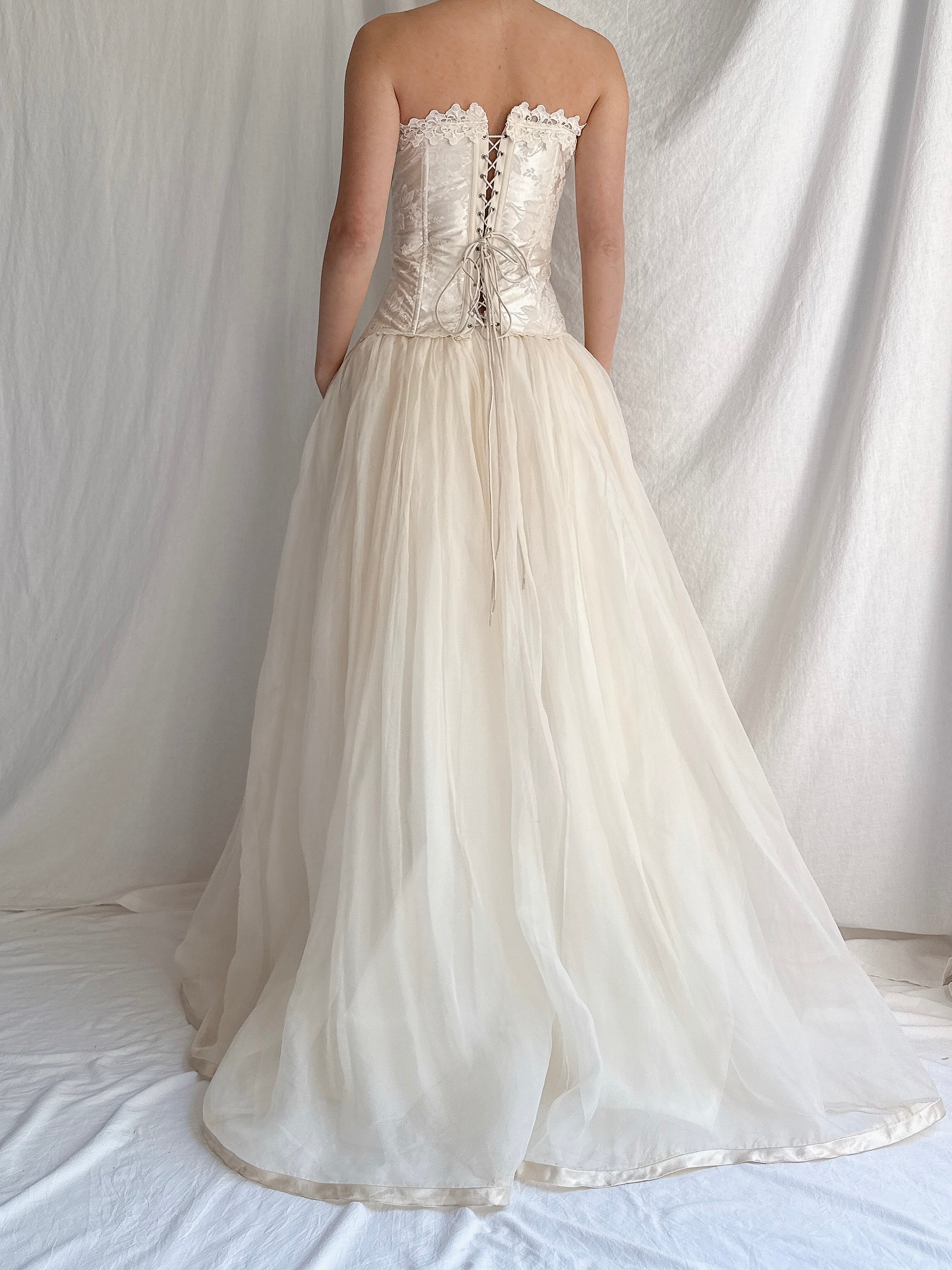 Vintage Silk Organza 2-Piece Set - S/M