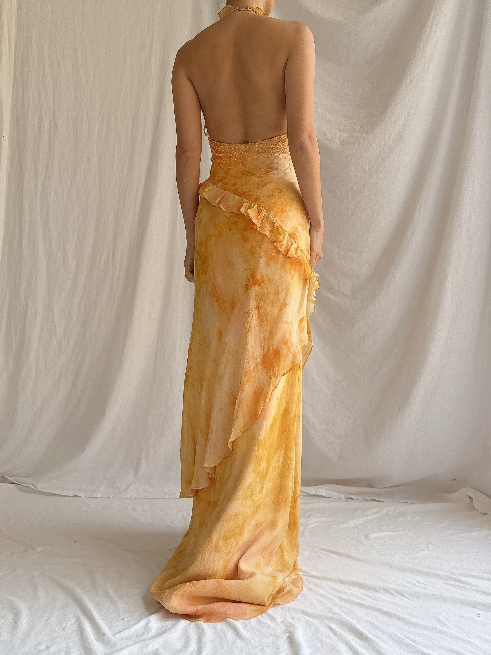 Vintage Silk YSA Makino Gown - S/M