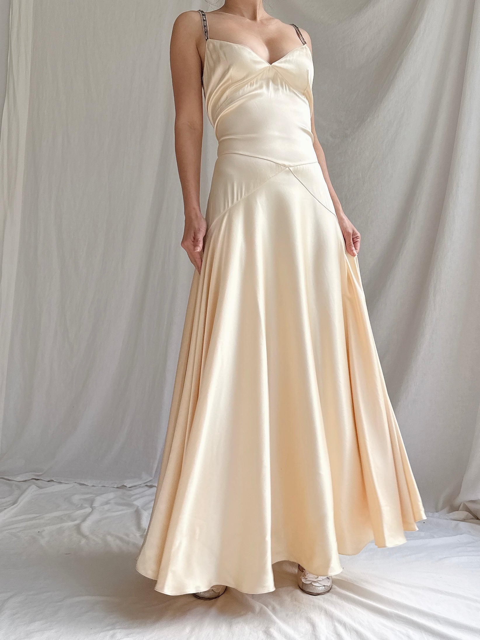 Vintage Chloe Silk Gown - S