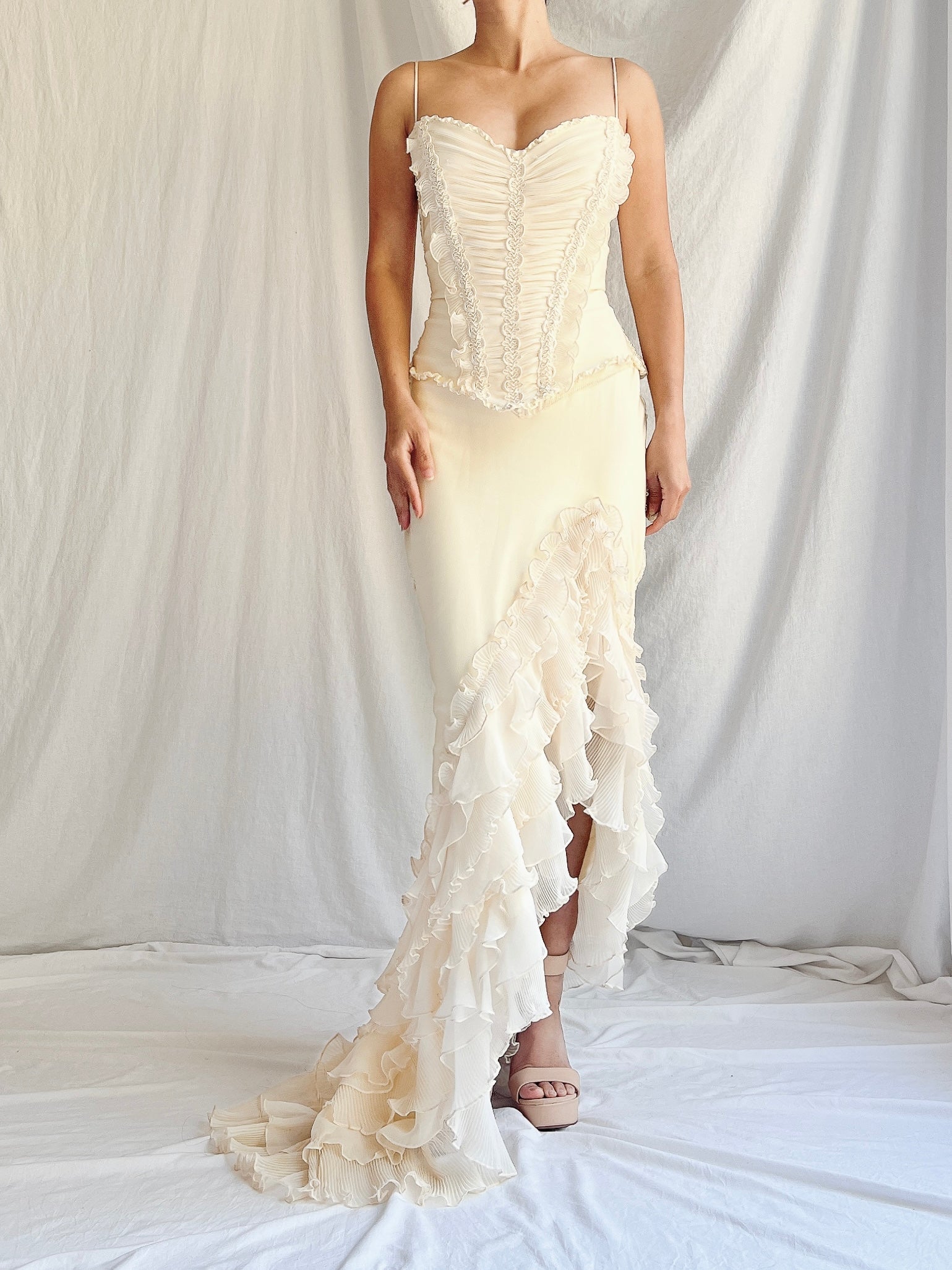 Vintage Catwalk Collection Corset Dress - One Size
