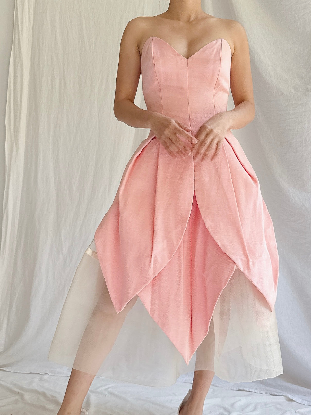 Vintage Victor Costa Blossom Dress - M