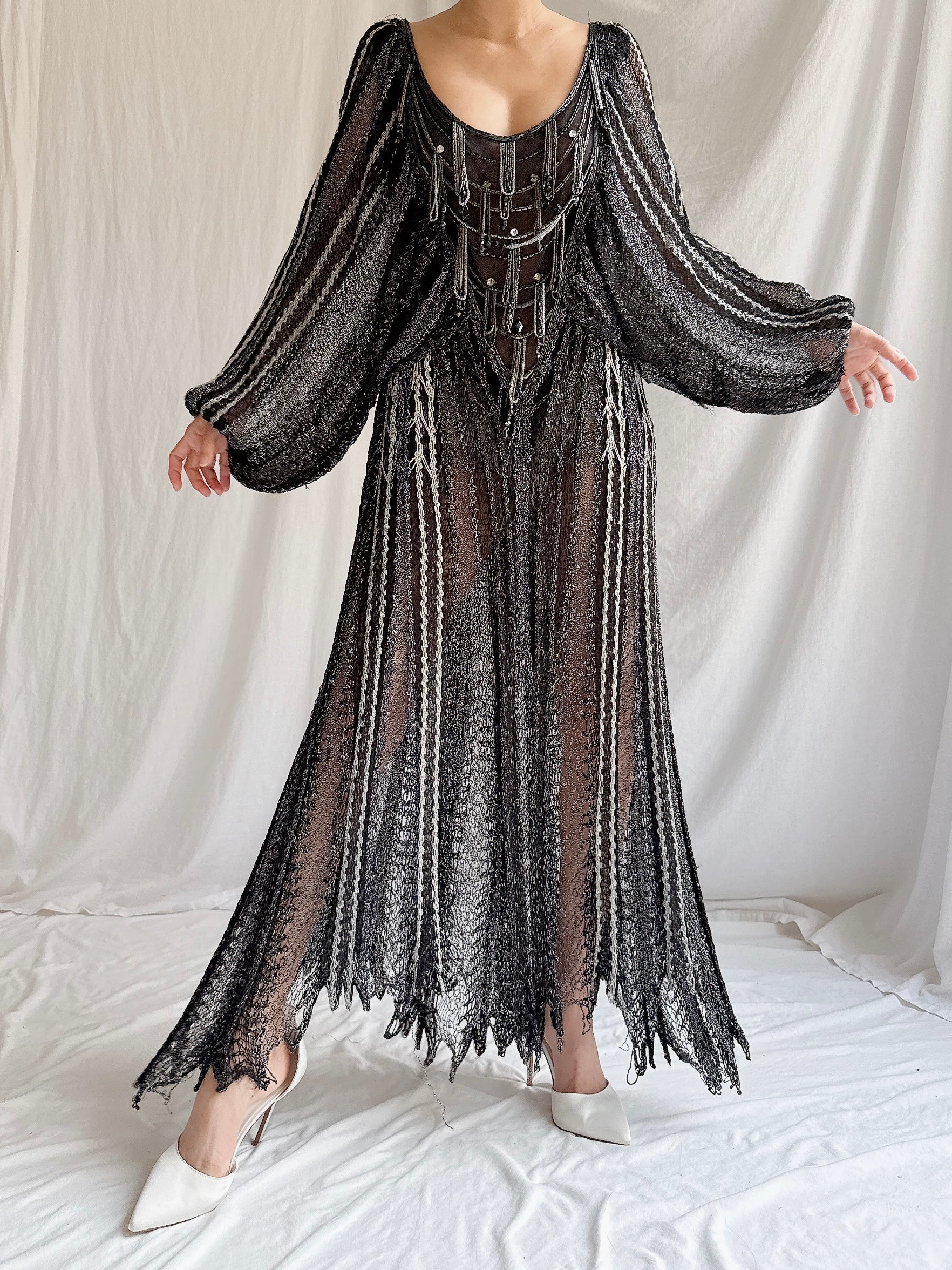 Vintage MALI Spain Knit Dress - OSFM
