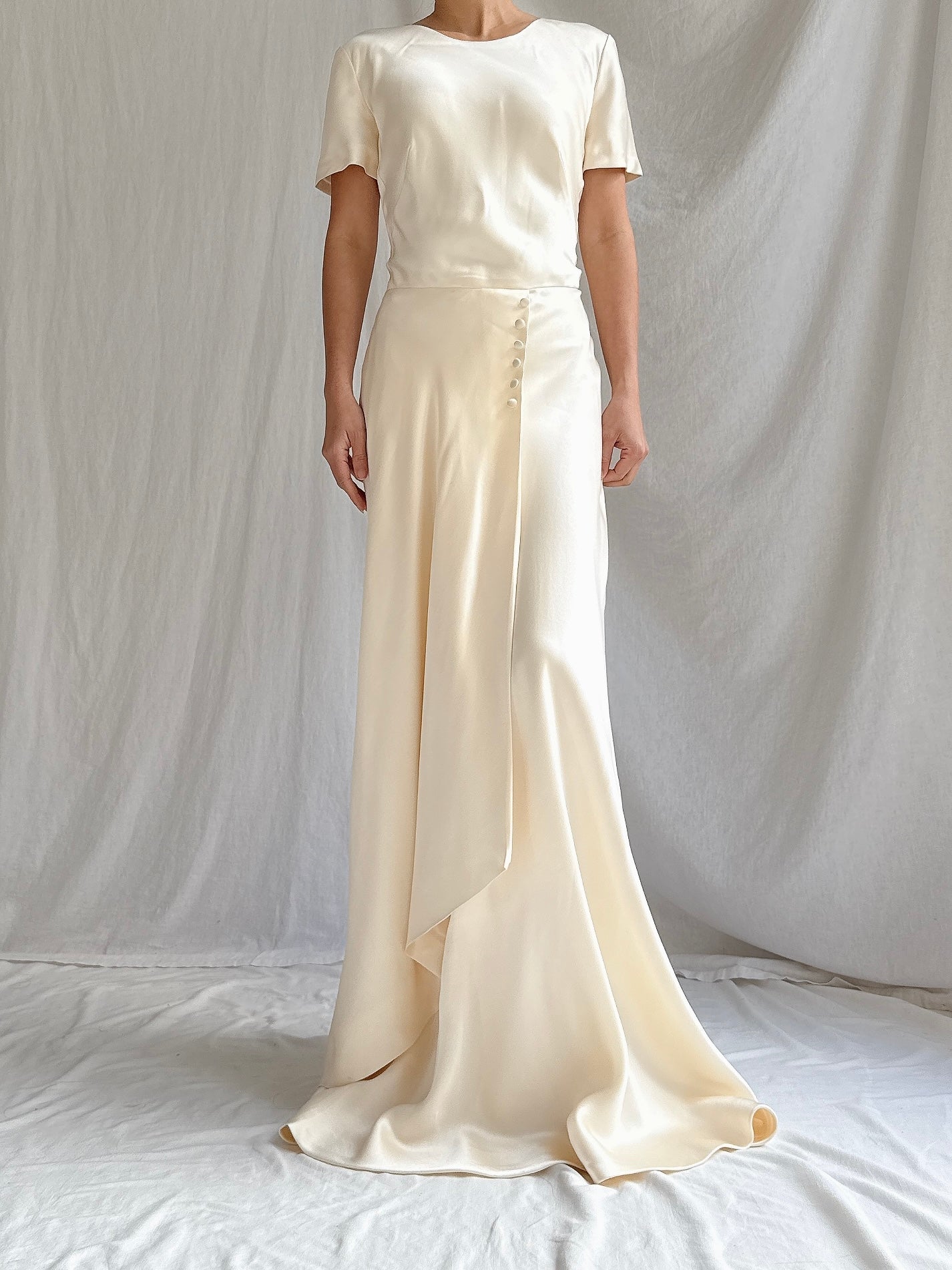 1990s Lagerfeld (Chanel) Silk Gown - FR 40