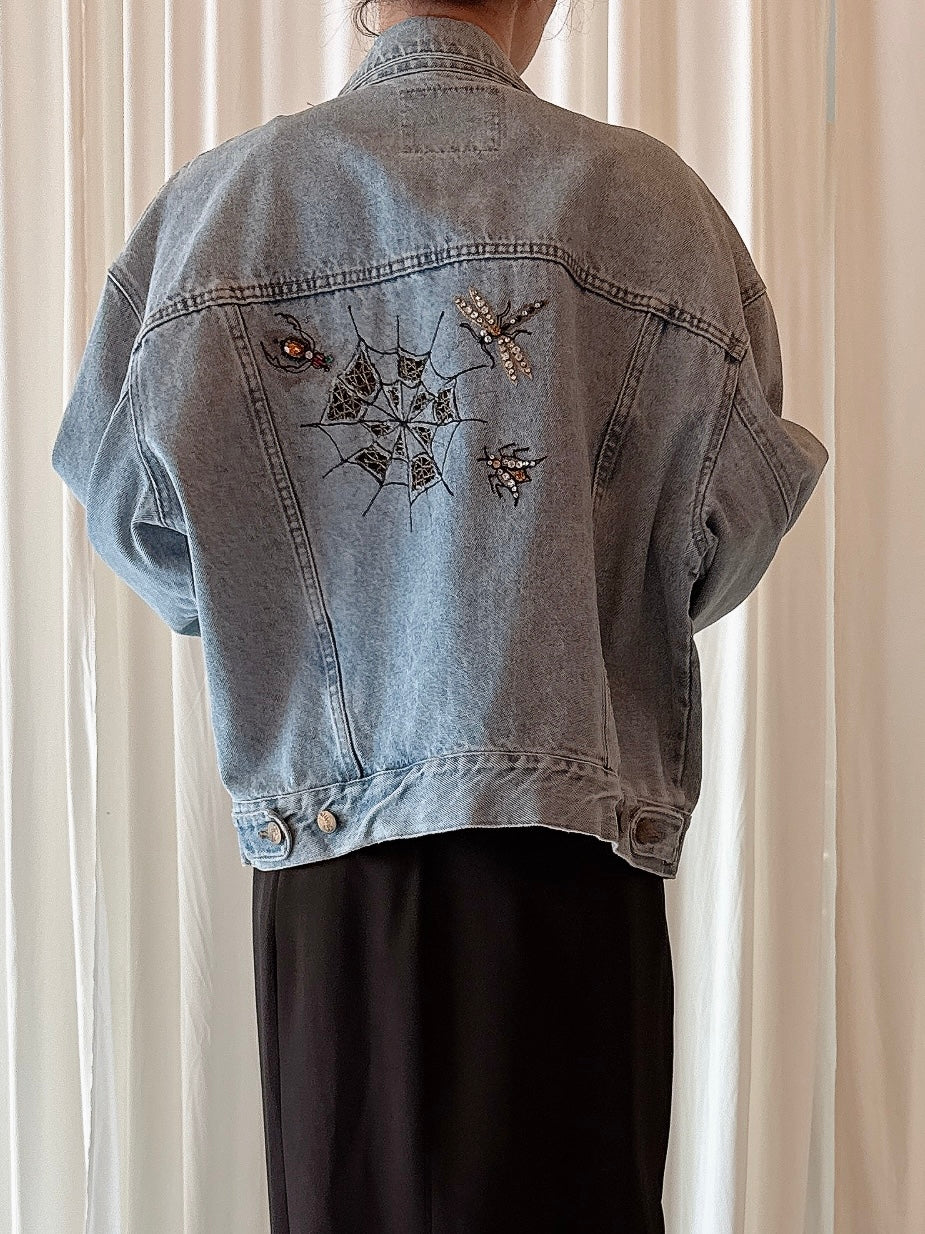 Vintage Oppio Jeans Couture Denim Jacket - M