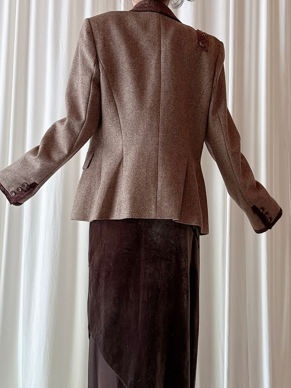 Vintage Alliage Wool Jacket - FR 44