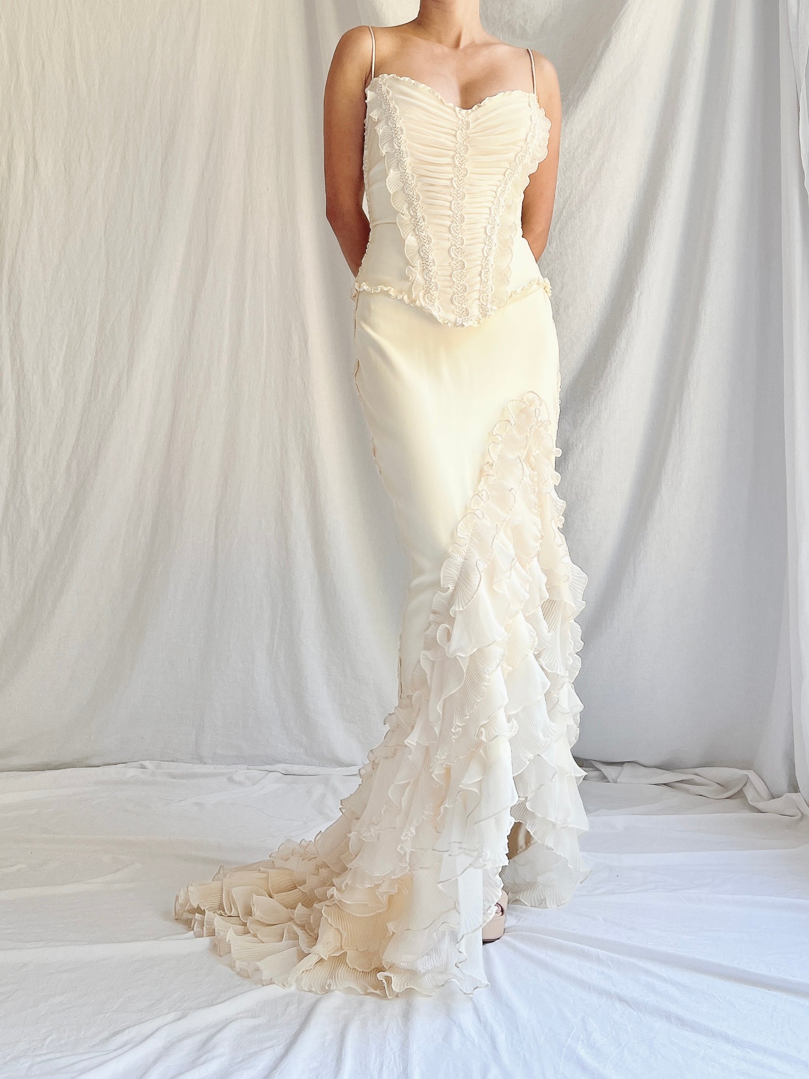 Vintage Catwalk Collection Corset Dress - One Size