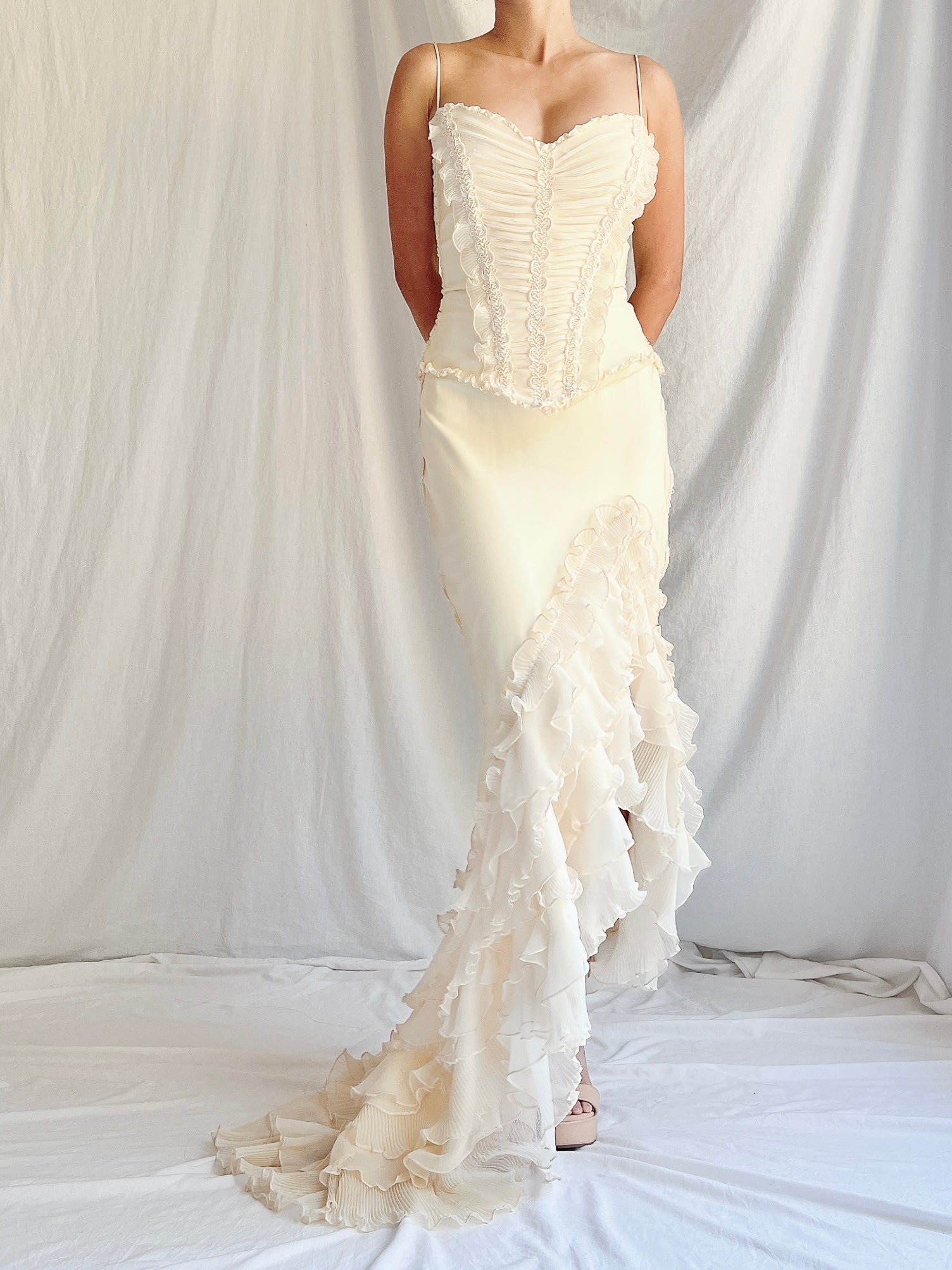 Vintage Catwalk Collection Corset Dress - One Size