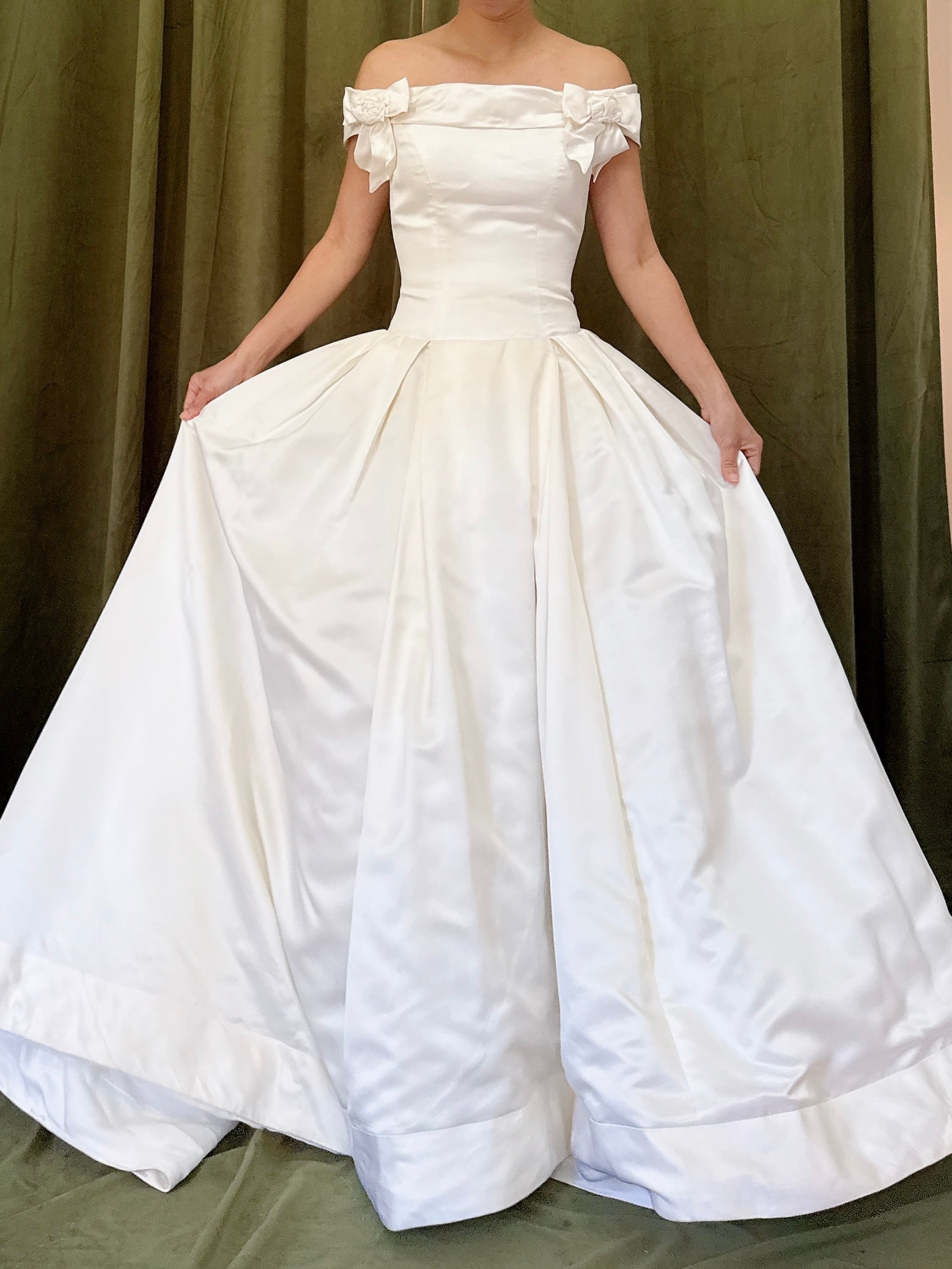 Vintage Vera Wang Silk Gown - S