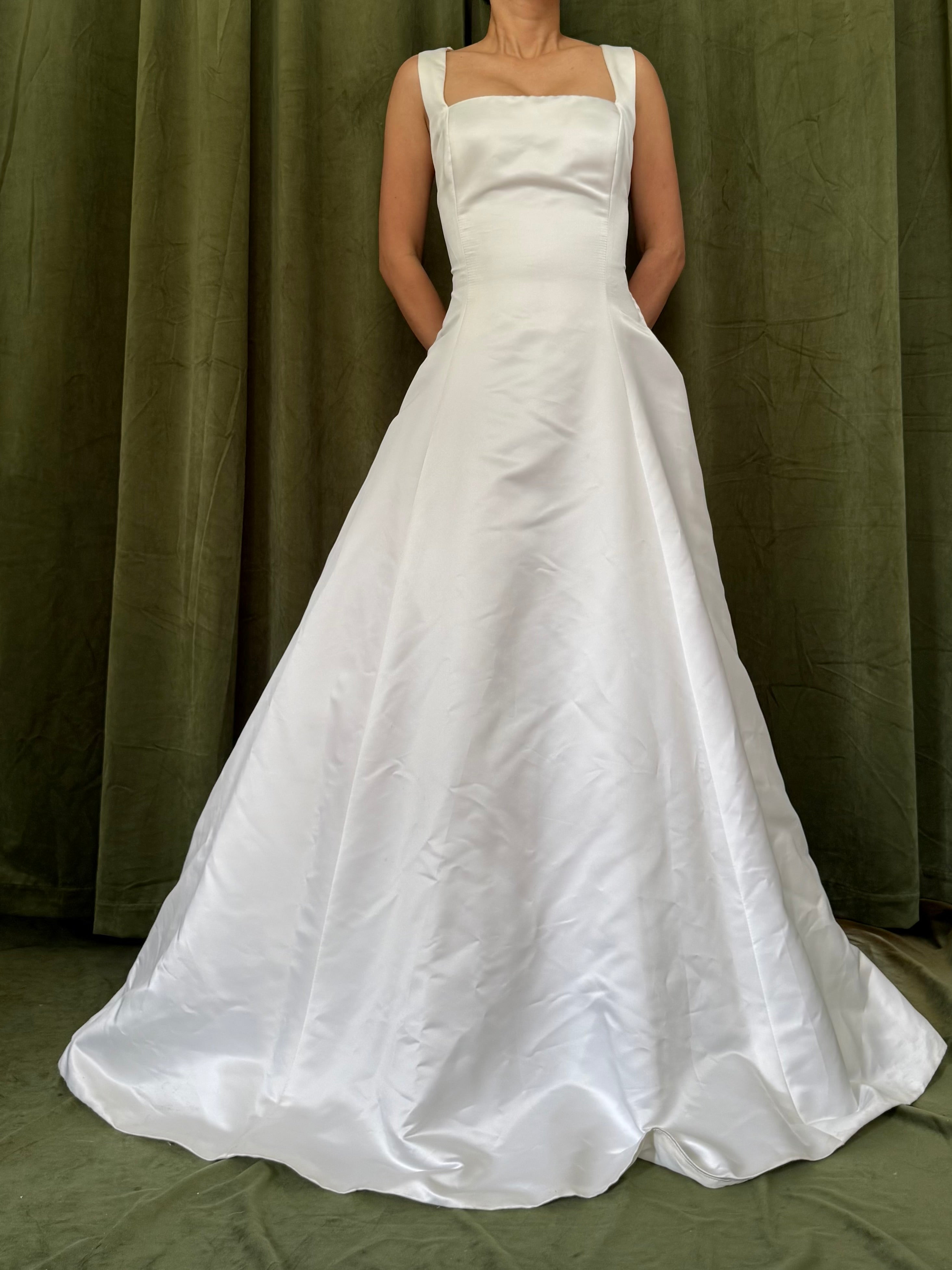 Vintage Jim Hjelm Satin Dress - S/6