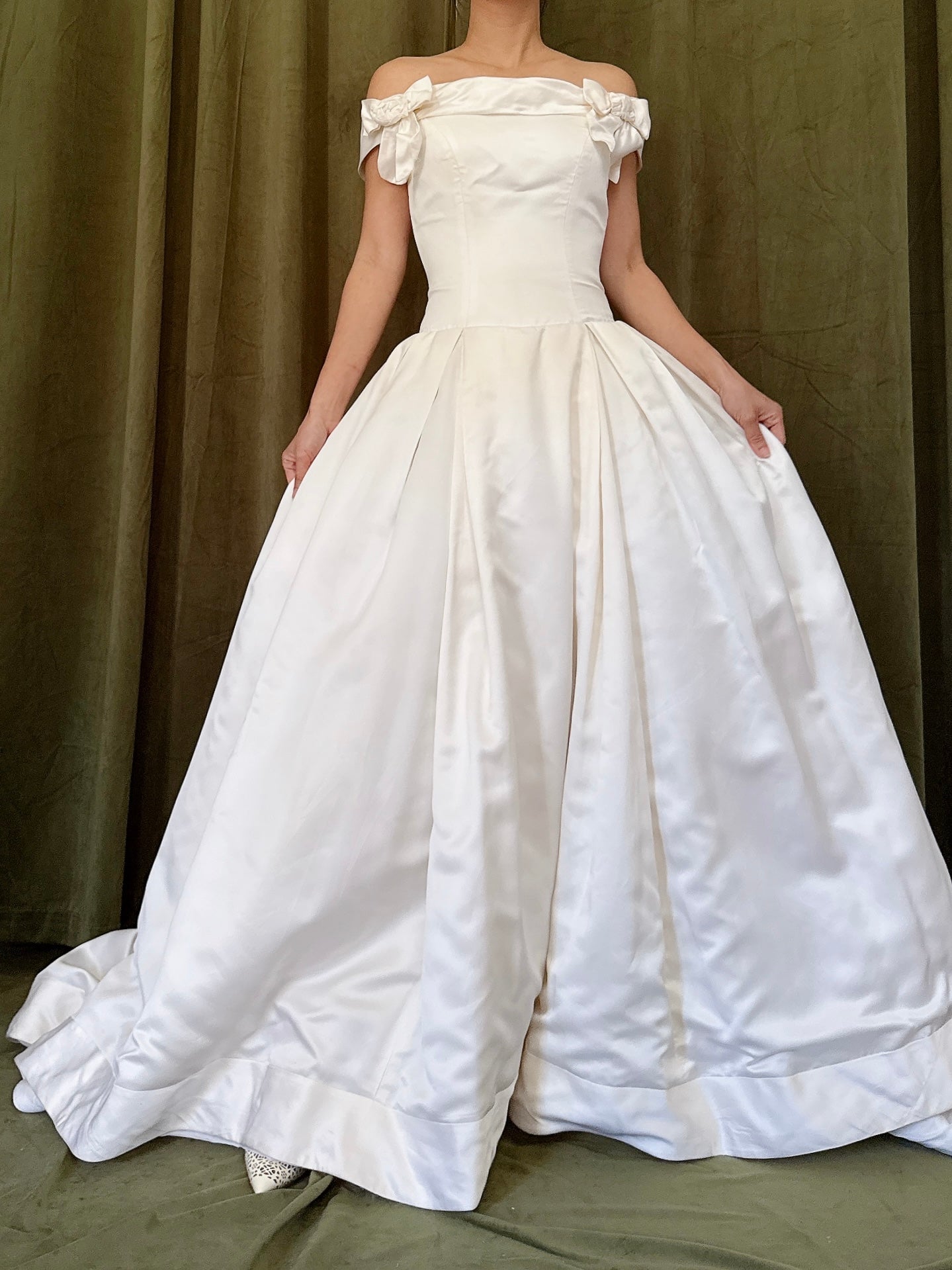Vintage Vera Wang Silk Gown - S